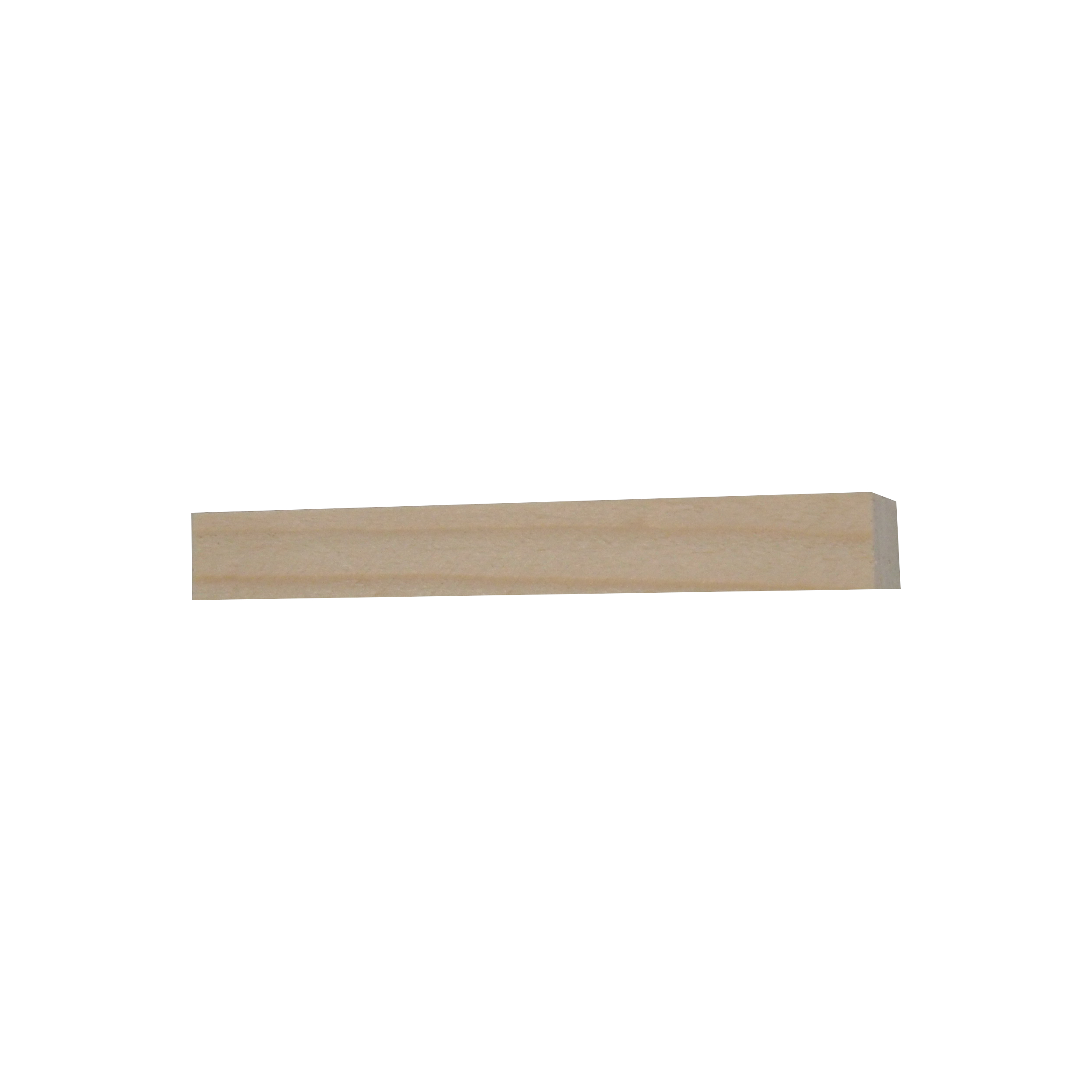 TOPTRADE klínky dřevěné, montážní – balení 15 ks (150 × 20 × 50 mm, 1 mm)