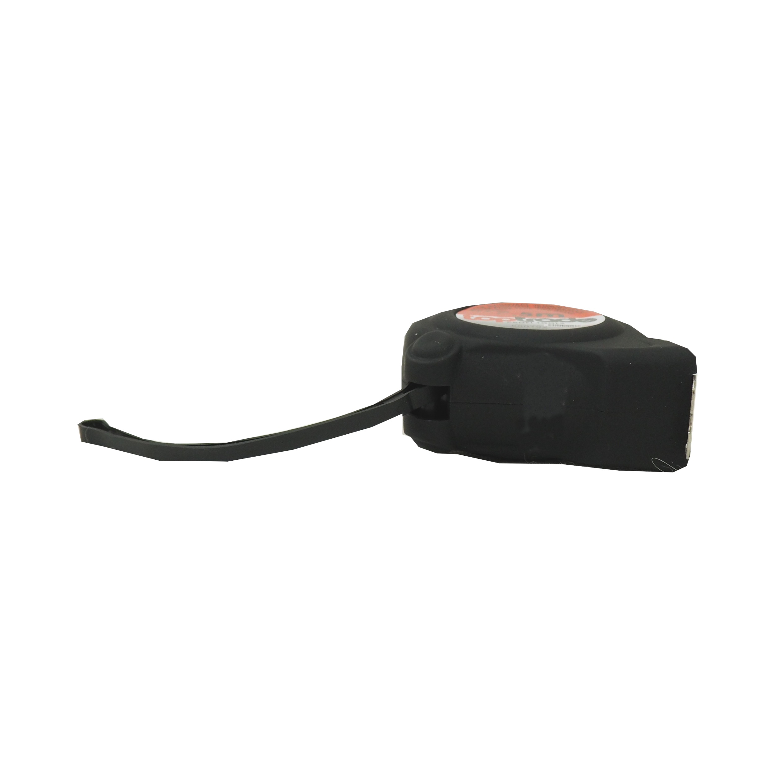 TOPTRADE svinovací metr 5 m × 19 mm, plastové pouzdro, jednobrzdový