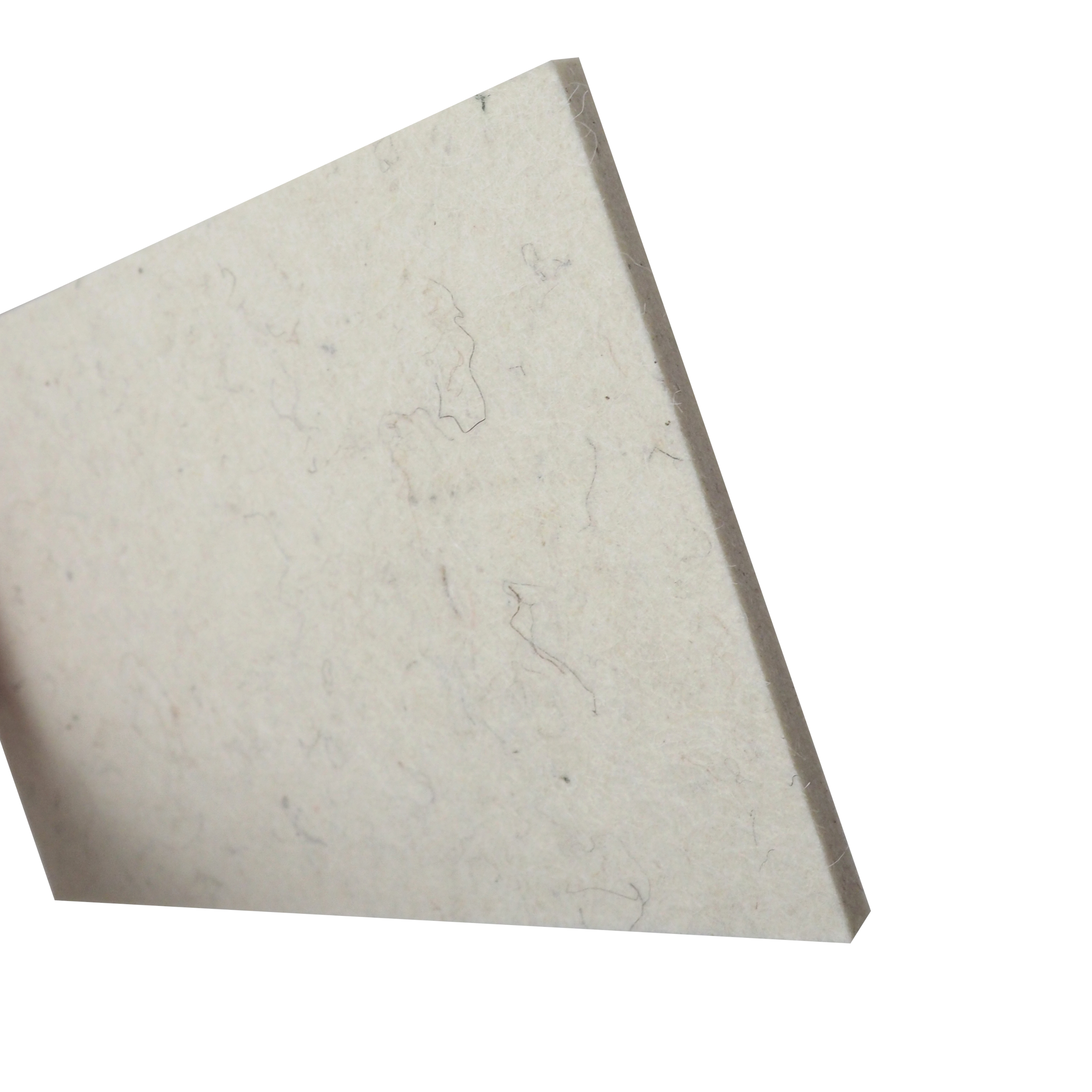 TOPTRADE náhradní plst pro hladítko, bílá 280×140×8 mm
