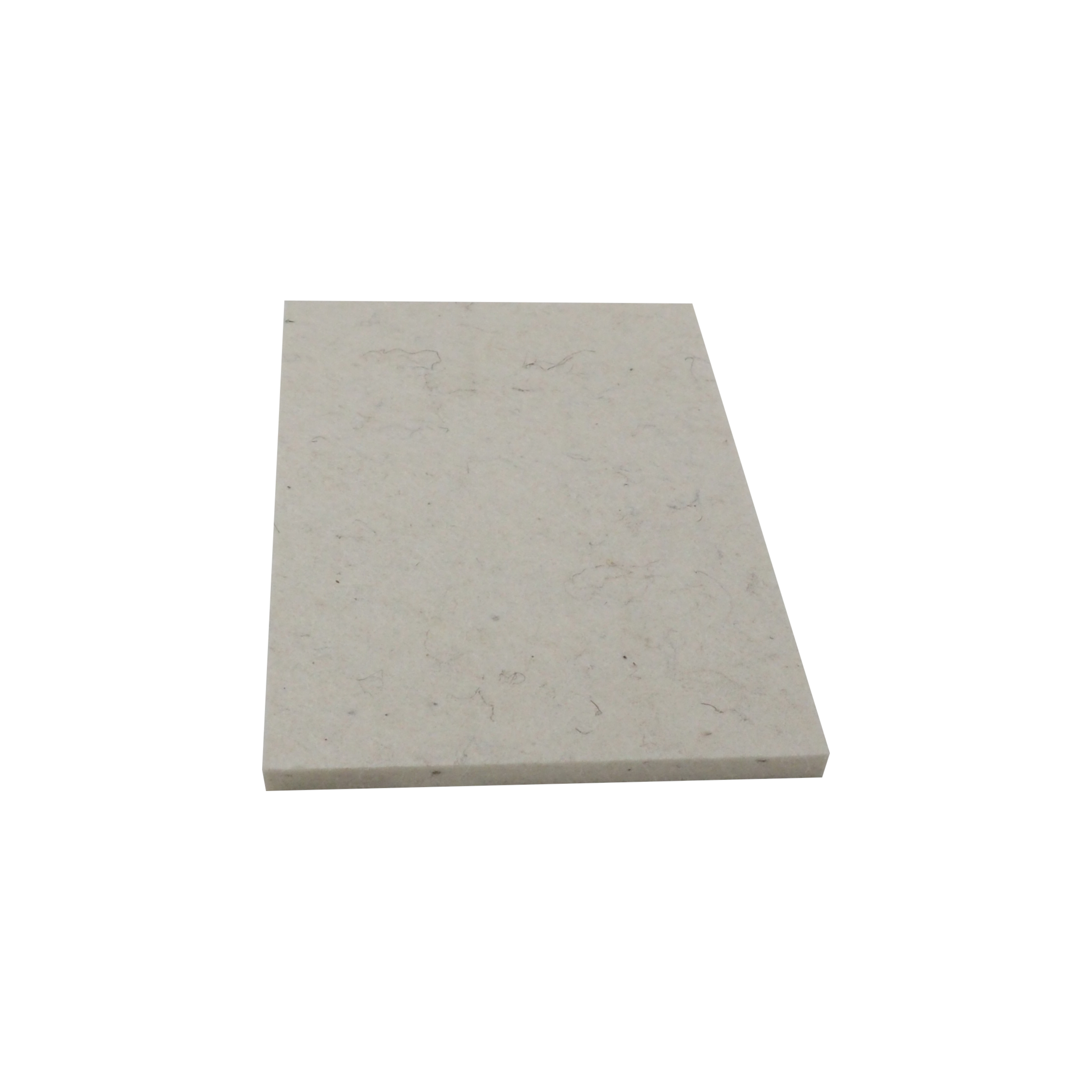 TOPTRADE náhradní plst pro hladítko, bílá 280×140×8 mm