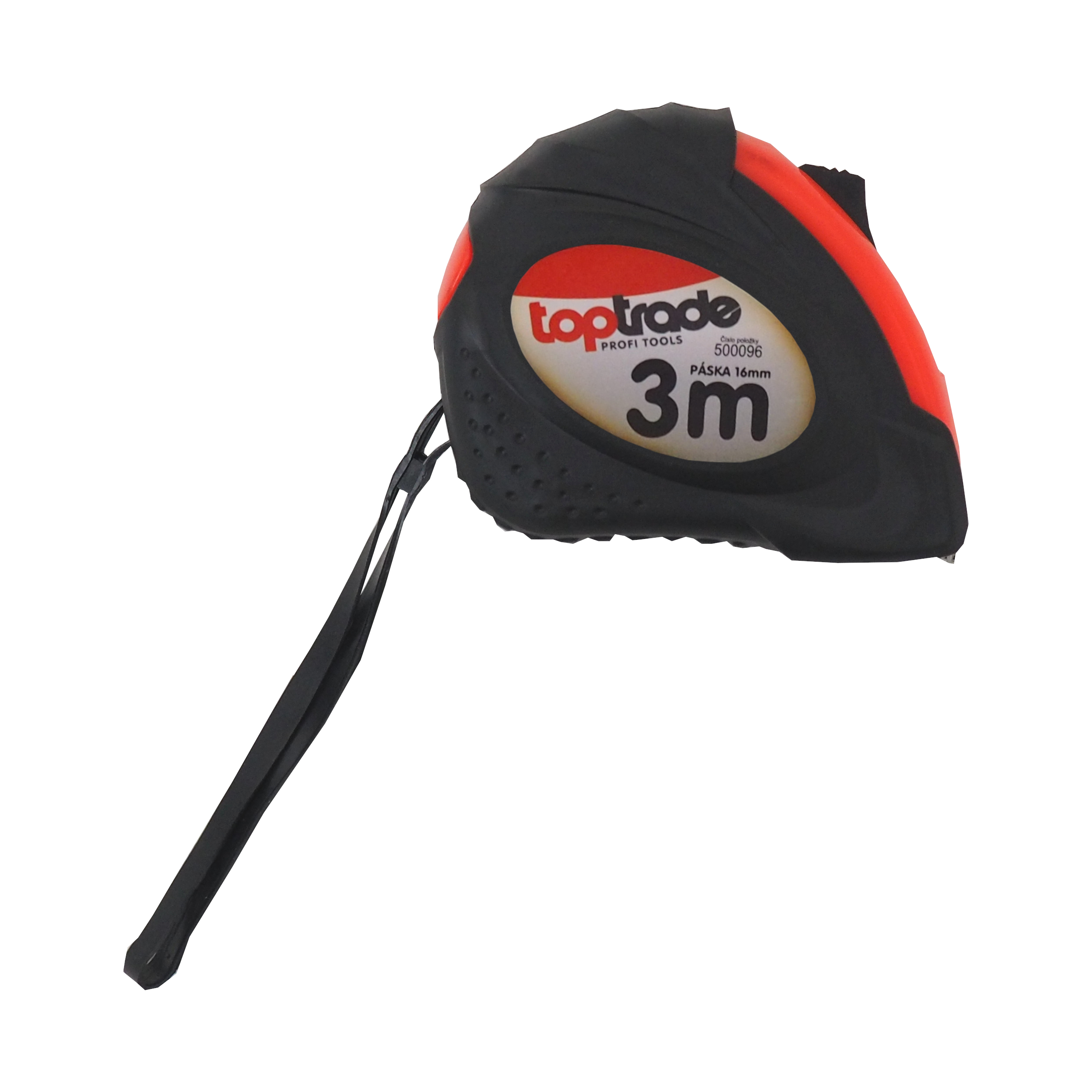 TOPTRADE svinovací metr s magnetem 3 m × 16 mm