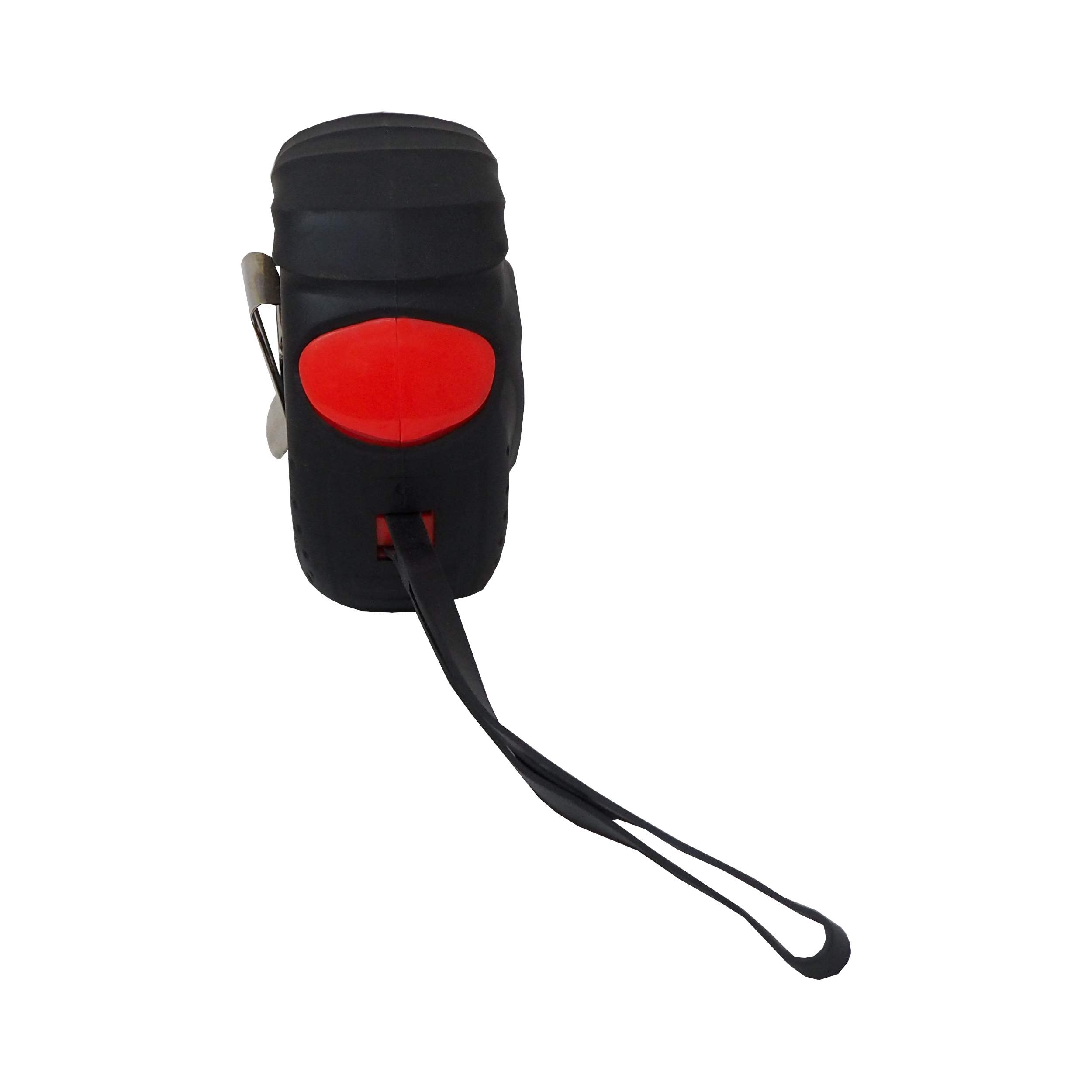 TOPTRADE svinovací metr 5 m × 19 mm, pogumovaný obal, magnet