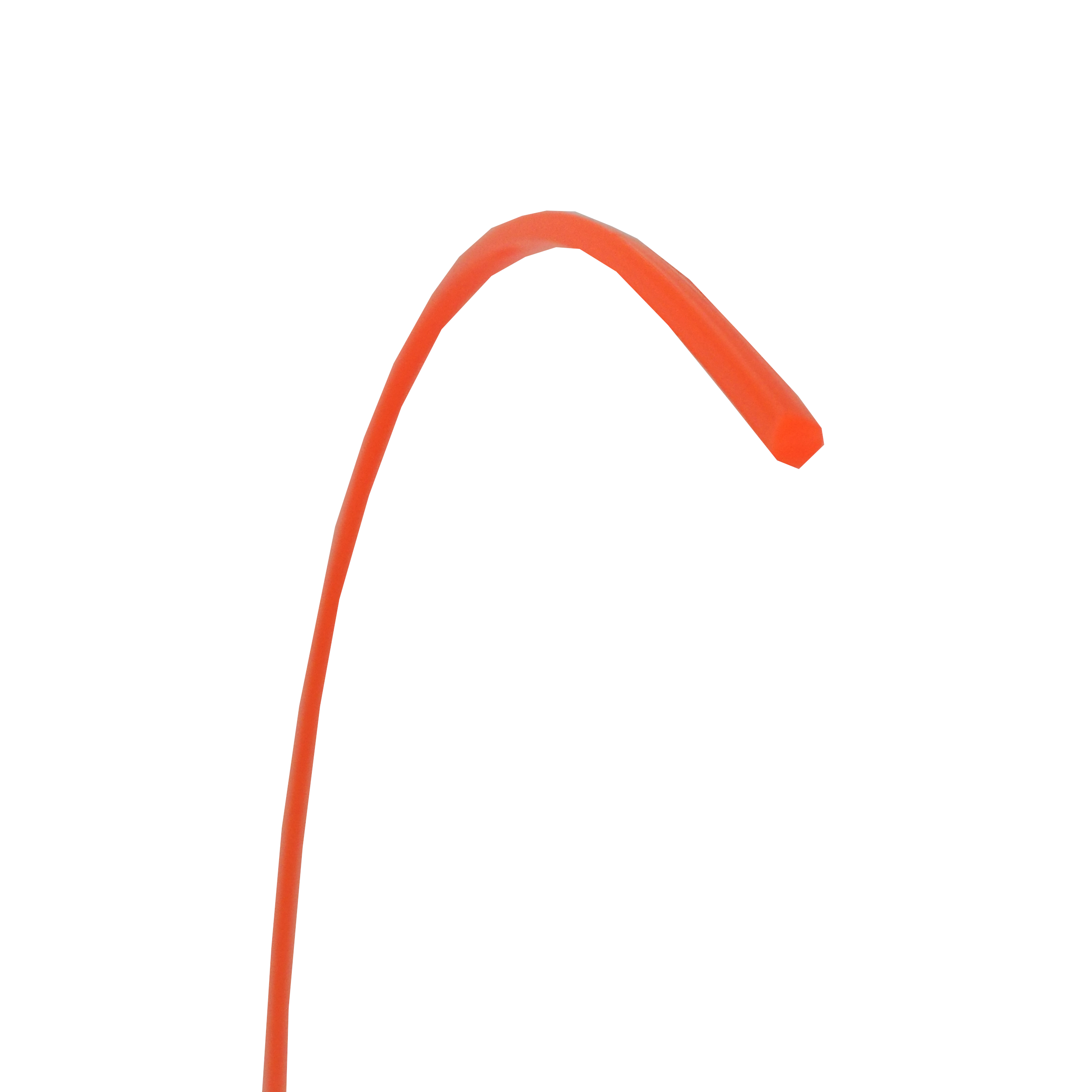 TOPTRADE vyžínací struna 1,6 mm × 15 m – čtvercový průřez