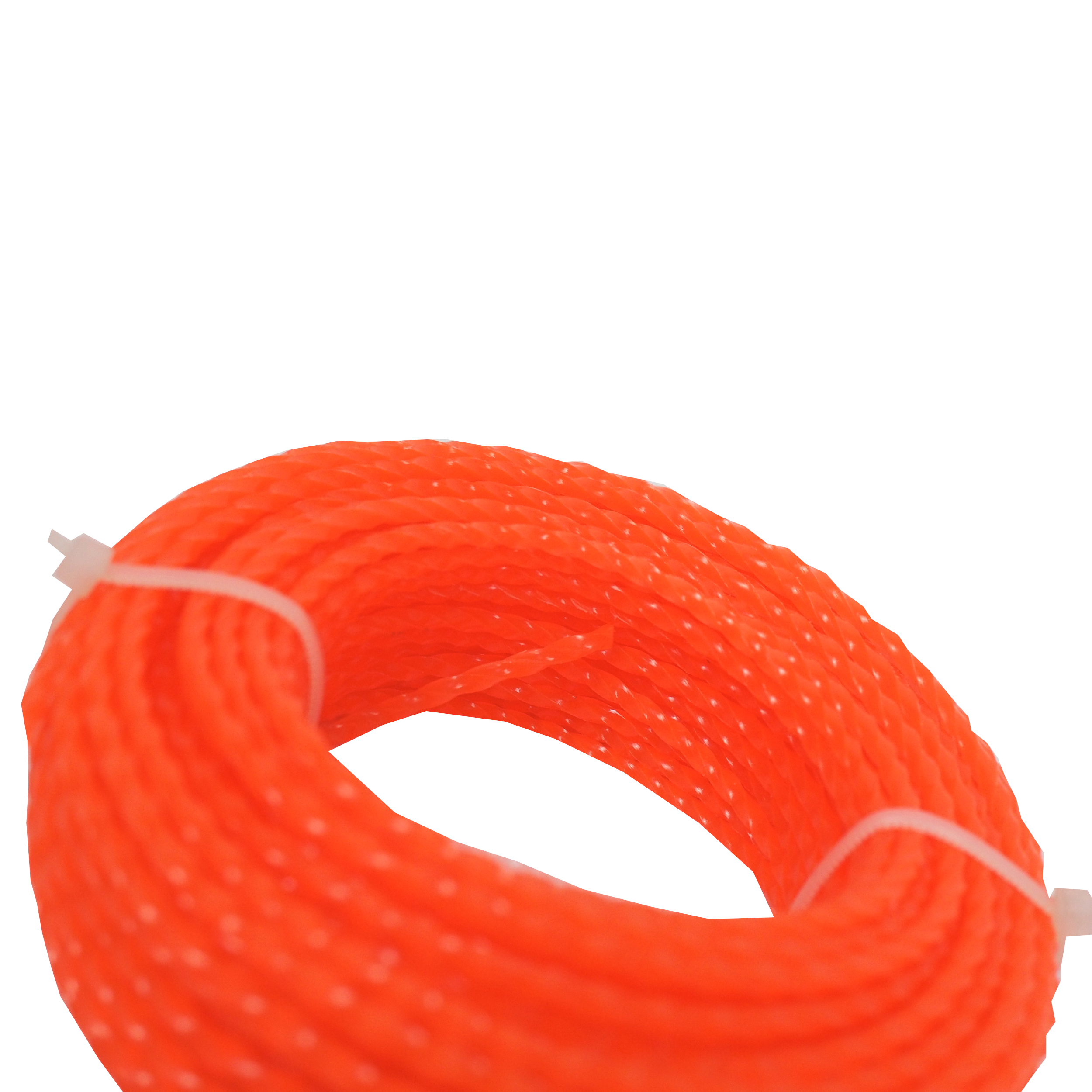 TOPTRADE vyžínací struna plastová 2,0 mm × 15 m – spirálový průřez