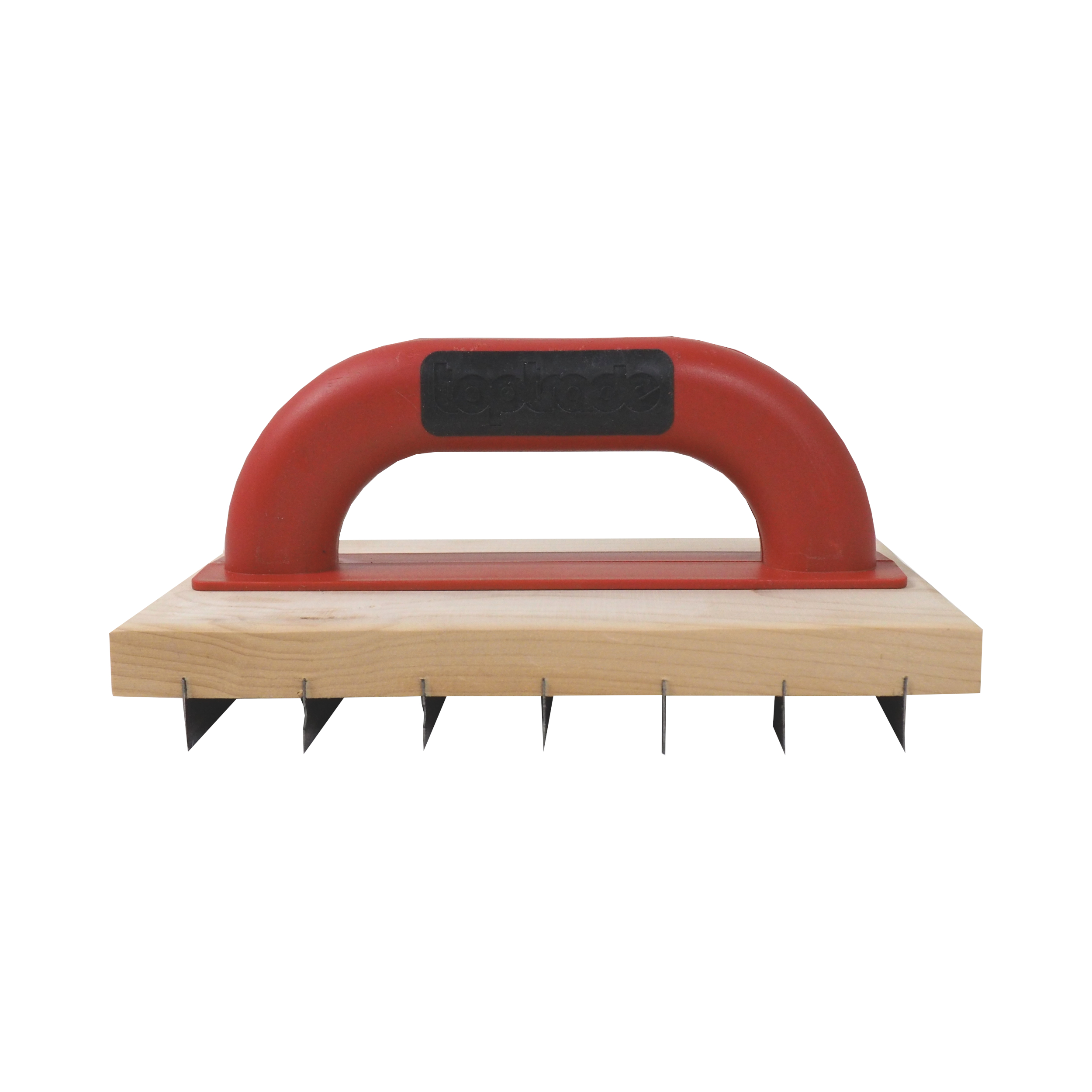 TOPTRADE škrabák na břizolit PROFESSIONAL 220 × 140 mm