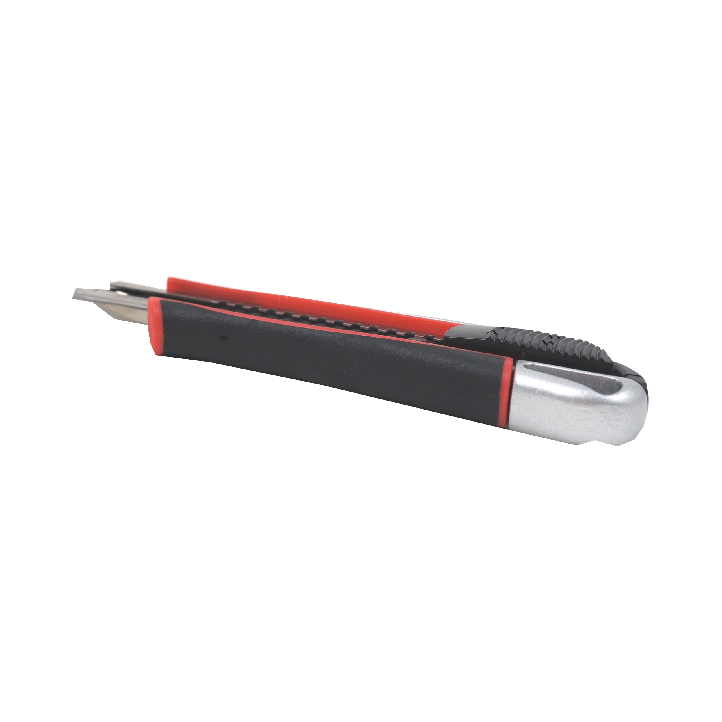 TOPTRADE nůž odlamovací 18 mm, ALU, pogumovaný – profi