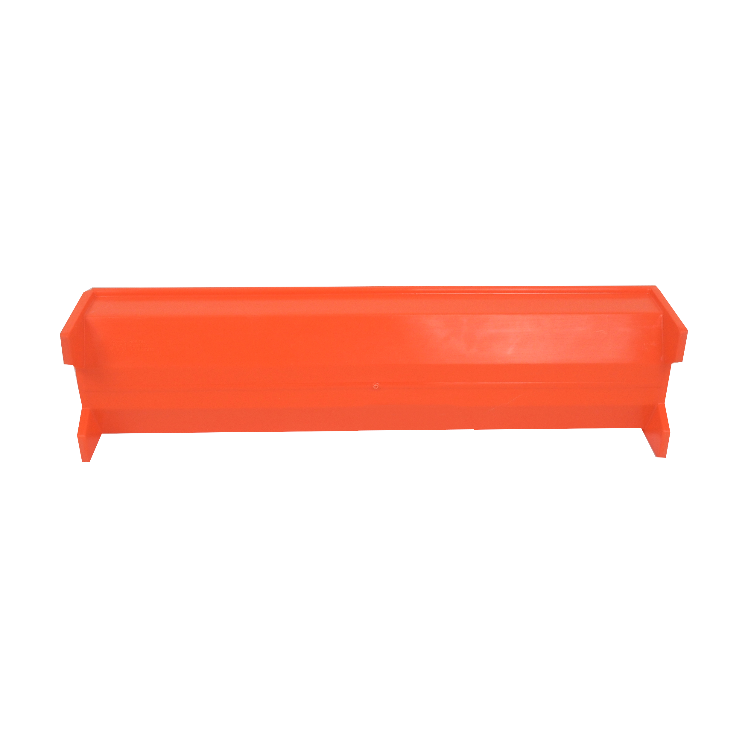 TOPTRADE žlabové krmítko pro drůbež 750 mm, plast, zasouvací