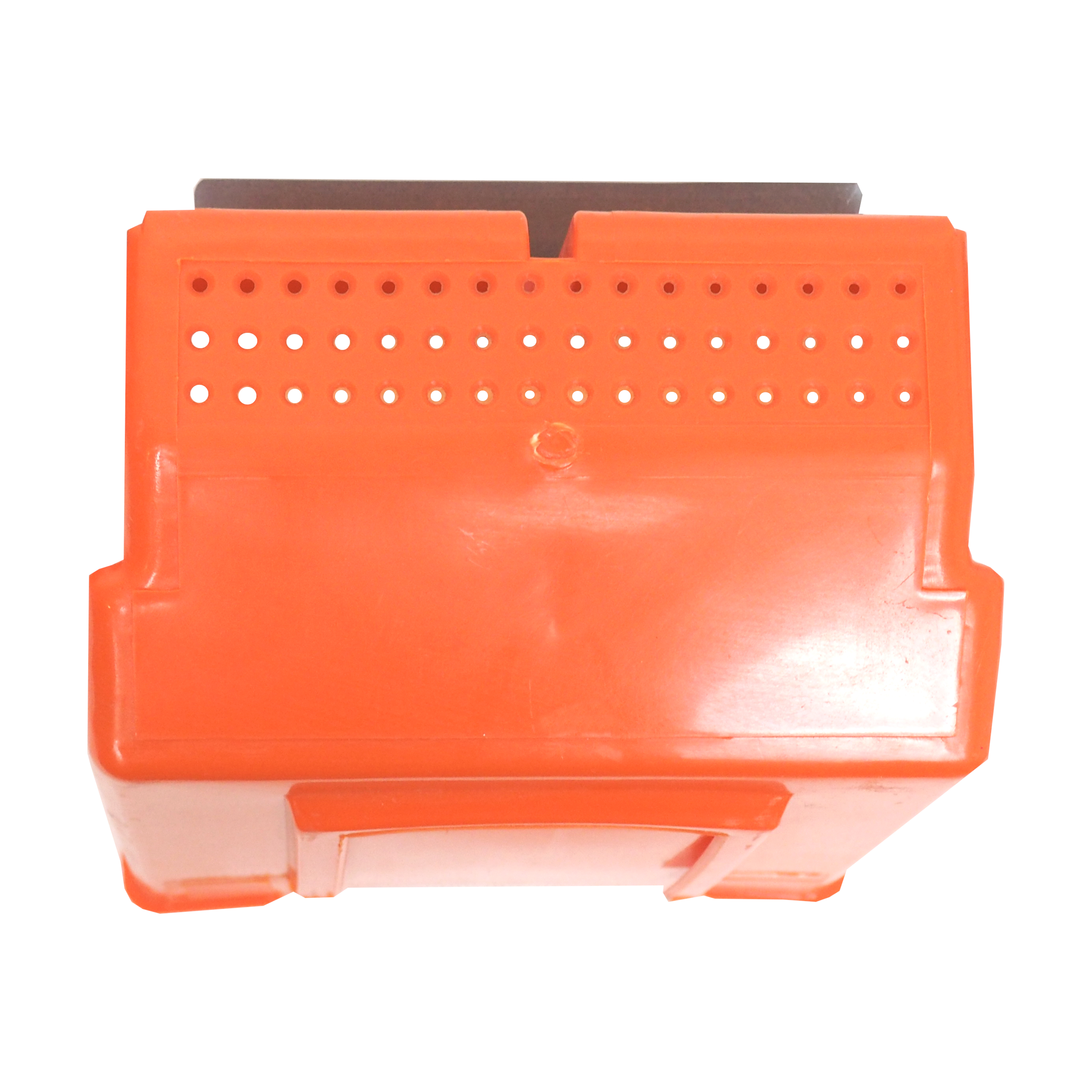 TOPTRADE závěsné krmítko pro drůbež 4 l – plastové, s násypkou, bez krytky