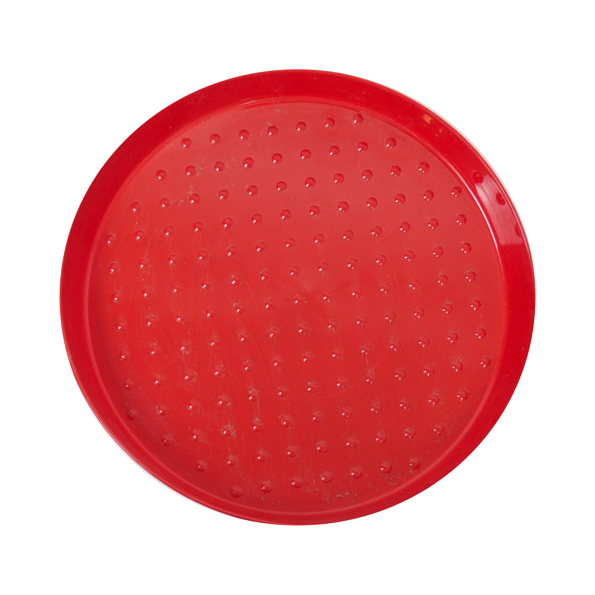 TOPTRADE krmná miska pro kuřata, plastová hrabací Ø 300 mm
