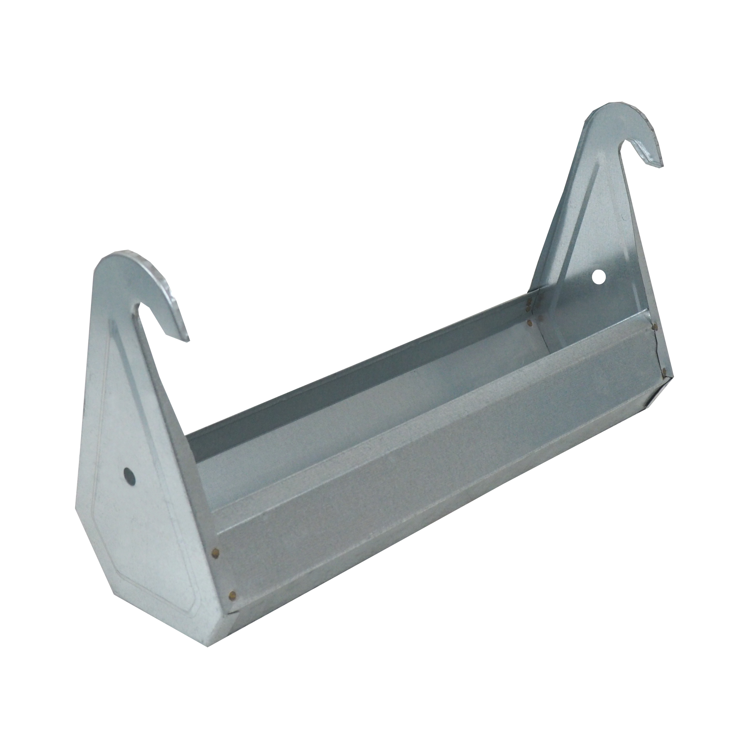 TOPTRADE závěsné krmítko pro drůbež 500 mm (pozinkované)