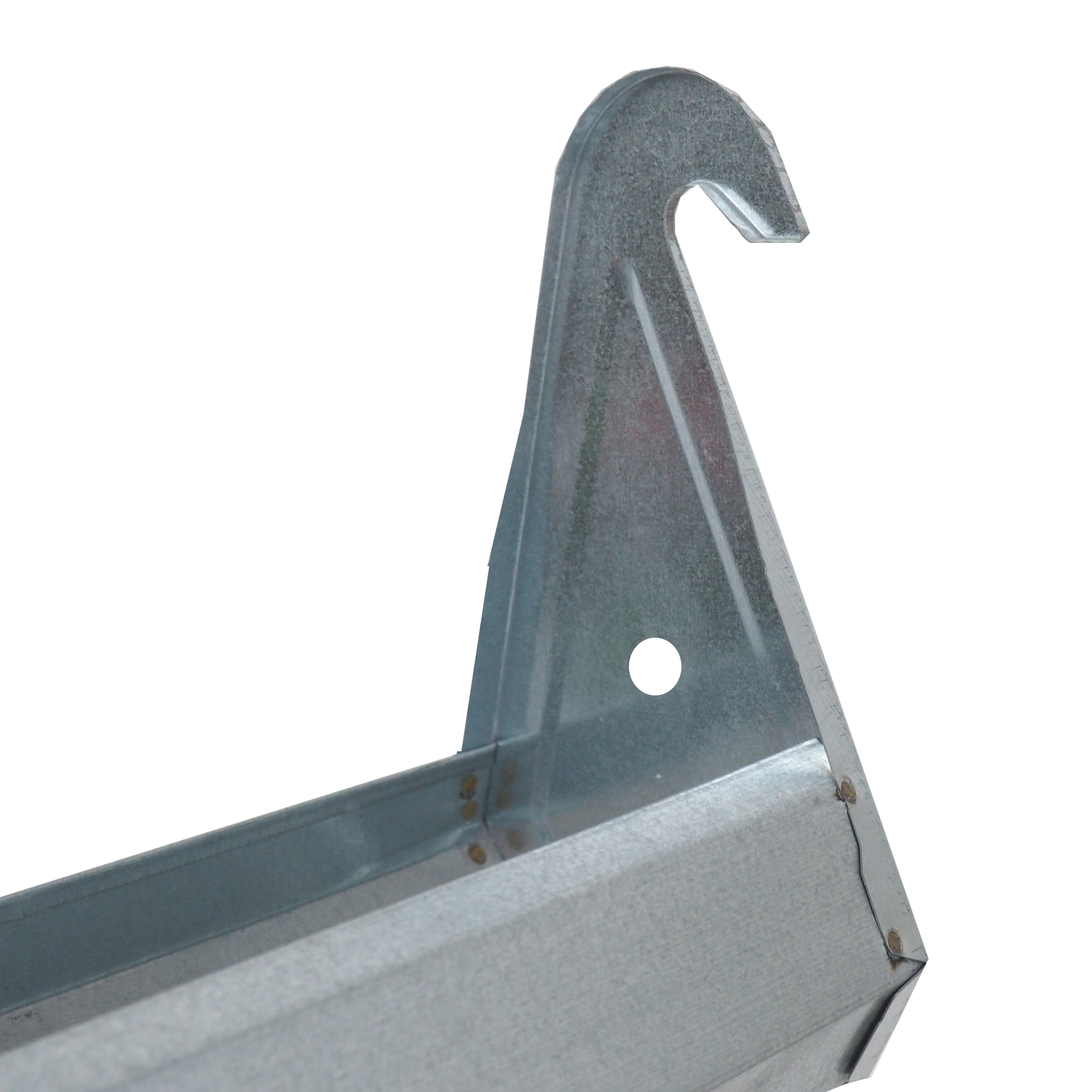 TOPTRADE závěsné krmítko pro drůbež 500 mm (pozinkované)