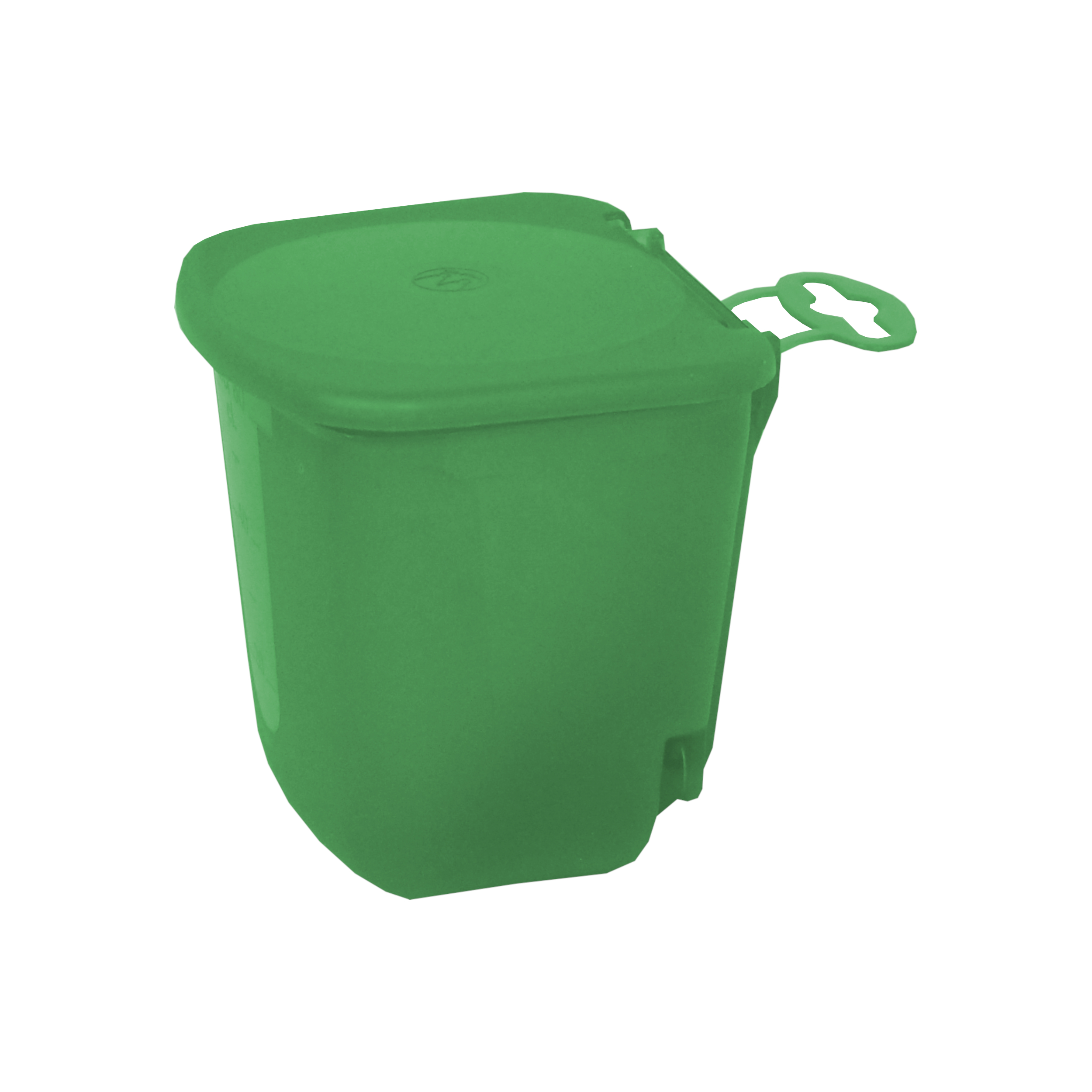TOPTRADE niplová napáječka závěsná 0,5 l – plast, 90° nipl