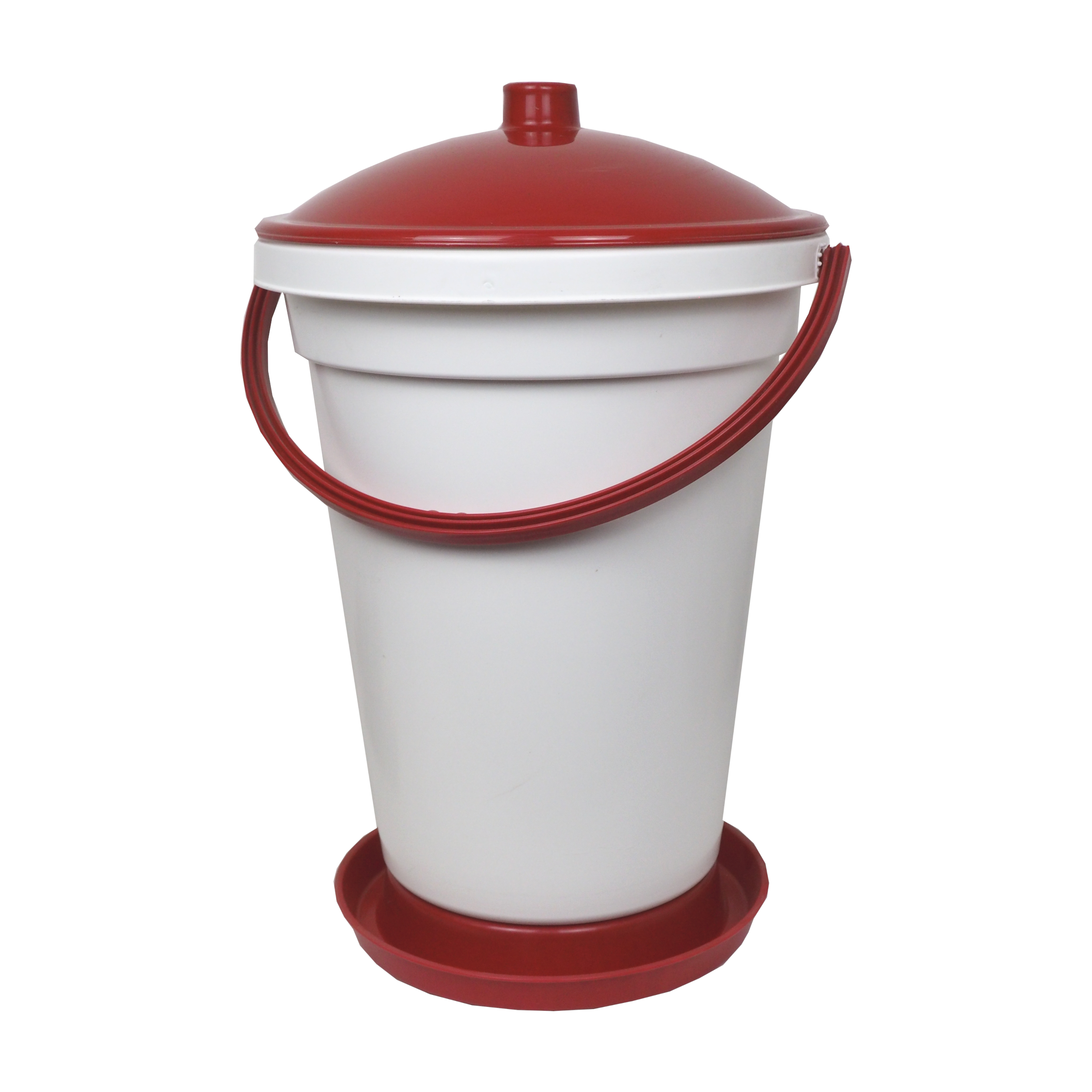 TOPTRADE kbelíková napáječka s plovákem 24 l pro drůbež