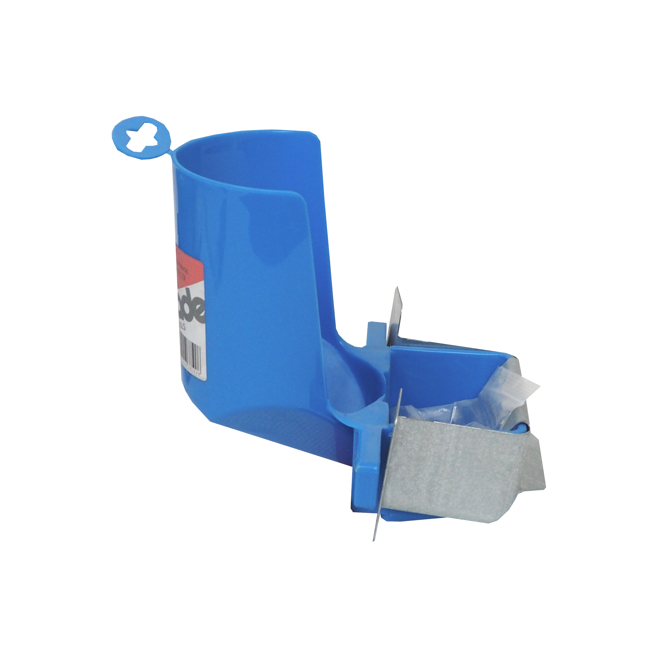 TOPTRADE napáječka s kovovou ochranou pro PET láhev 1,5 l