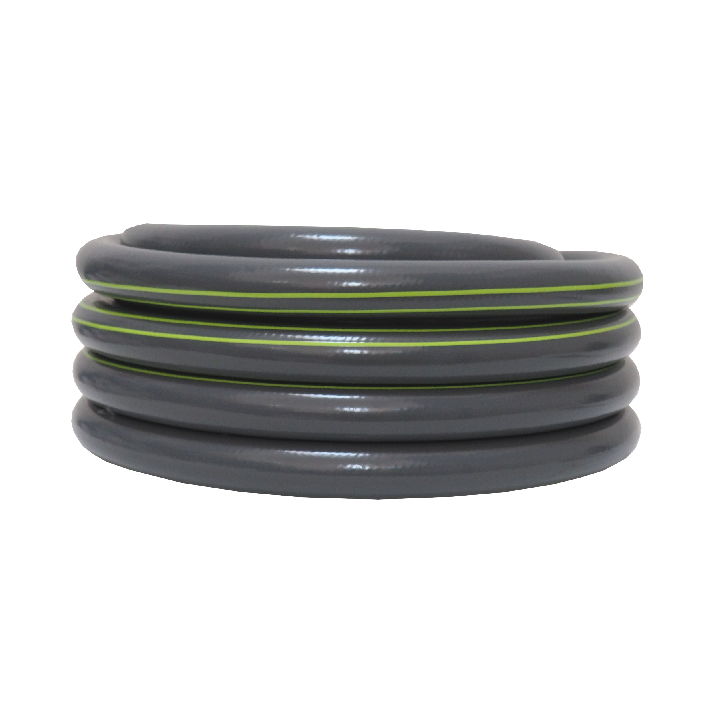TOPTRADE zahradní hadice 1/2” 25 m – šedo‑zelená, 4vrstvá PVC