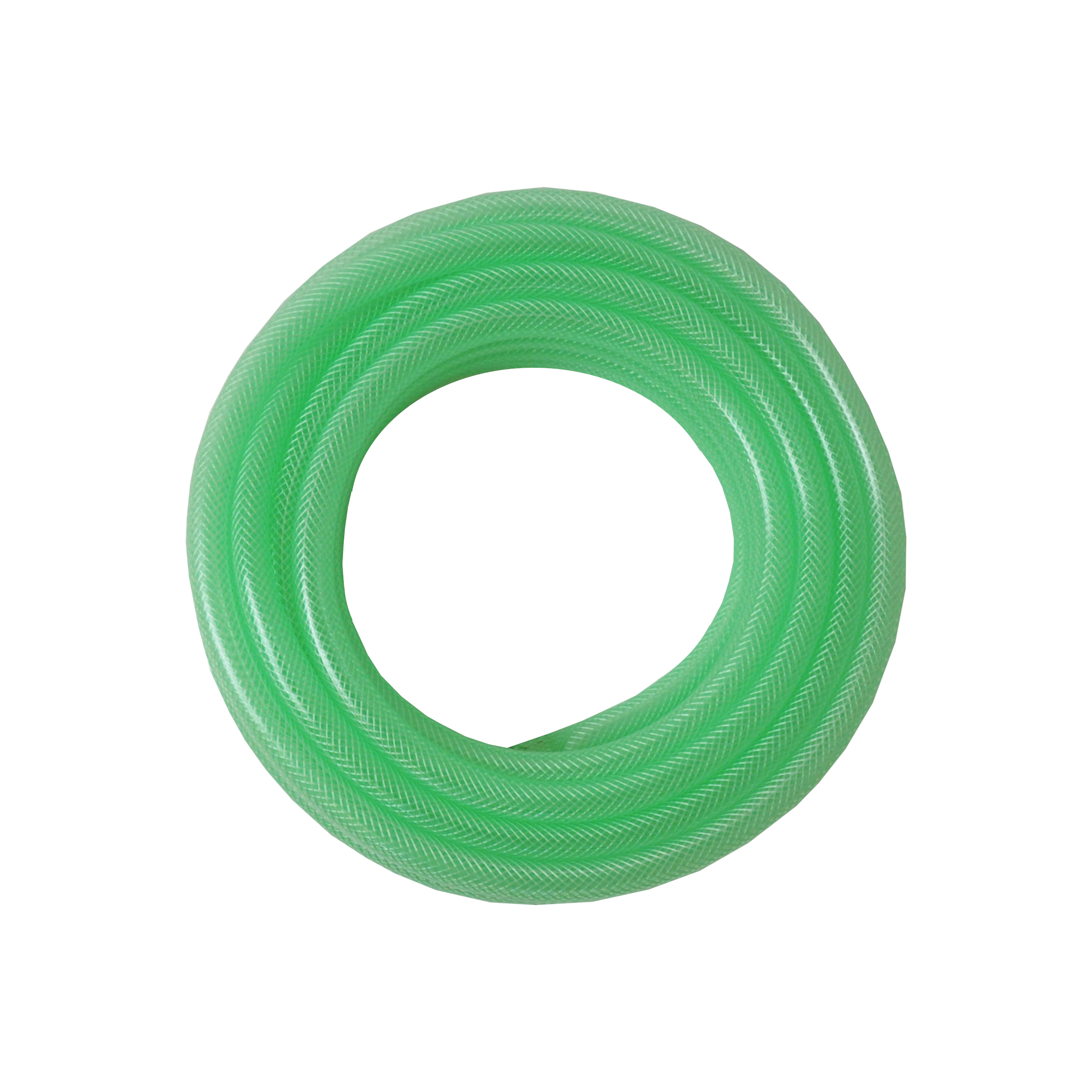 TOPTRADE zahradní hadice 3/4″ (19 mm), 50 m – zelená, transparentní, vyztužená PES