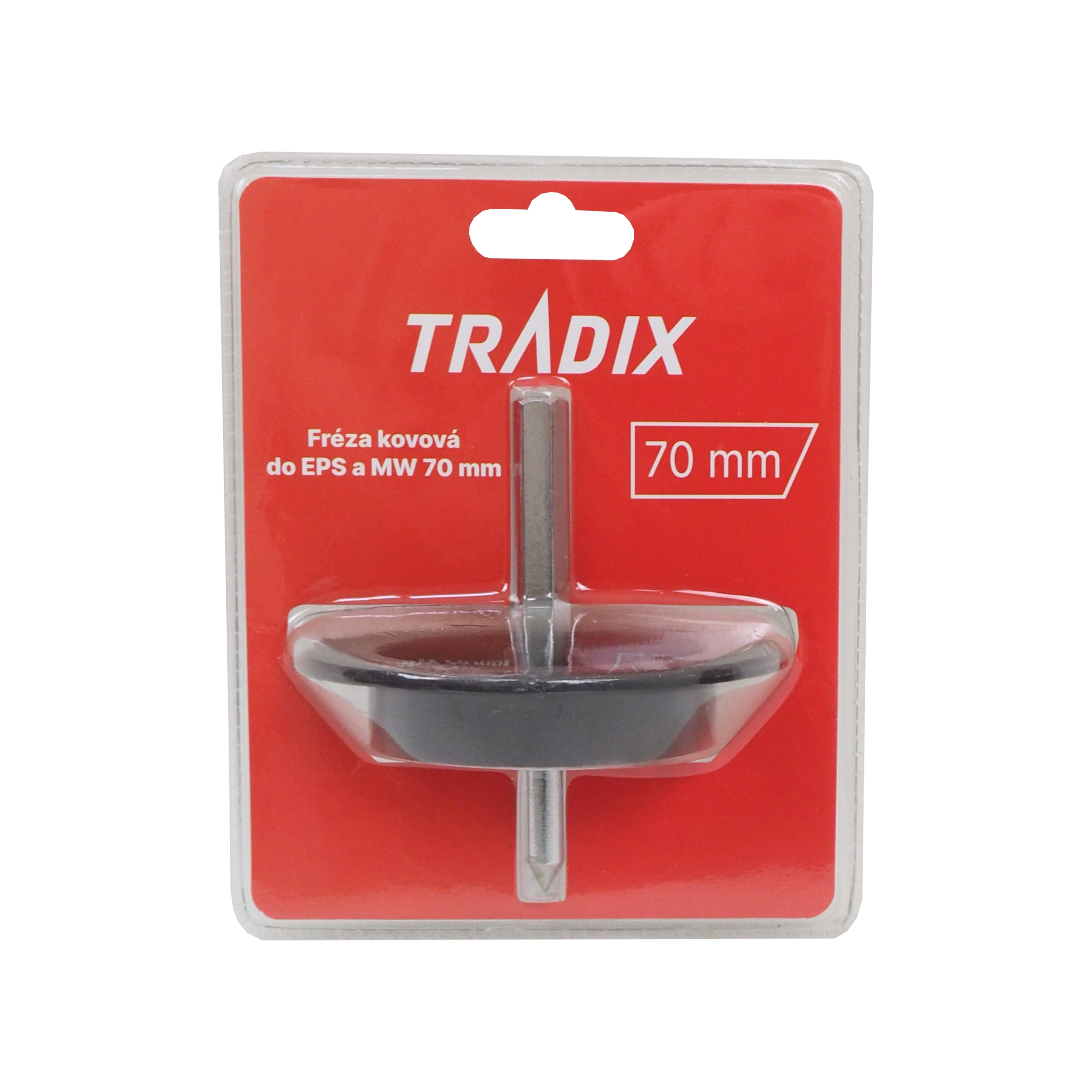 TRADIX fréza ALU Ø70 mm na polystyren a vatu