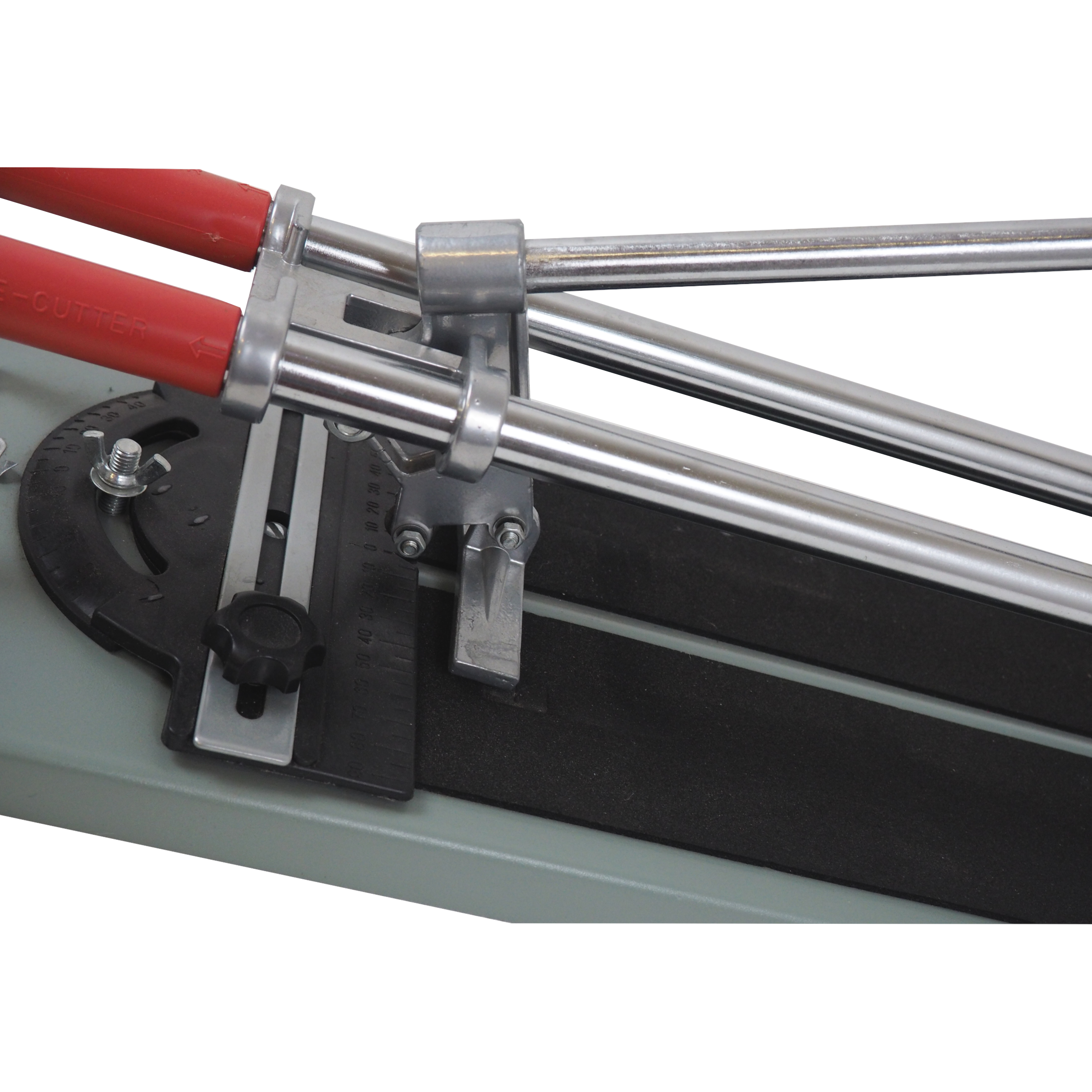 TOPTRADE řezačka na obklady s lámačkou, úhelníkem a vykružovákem 400 mm (hobby)