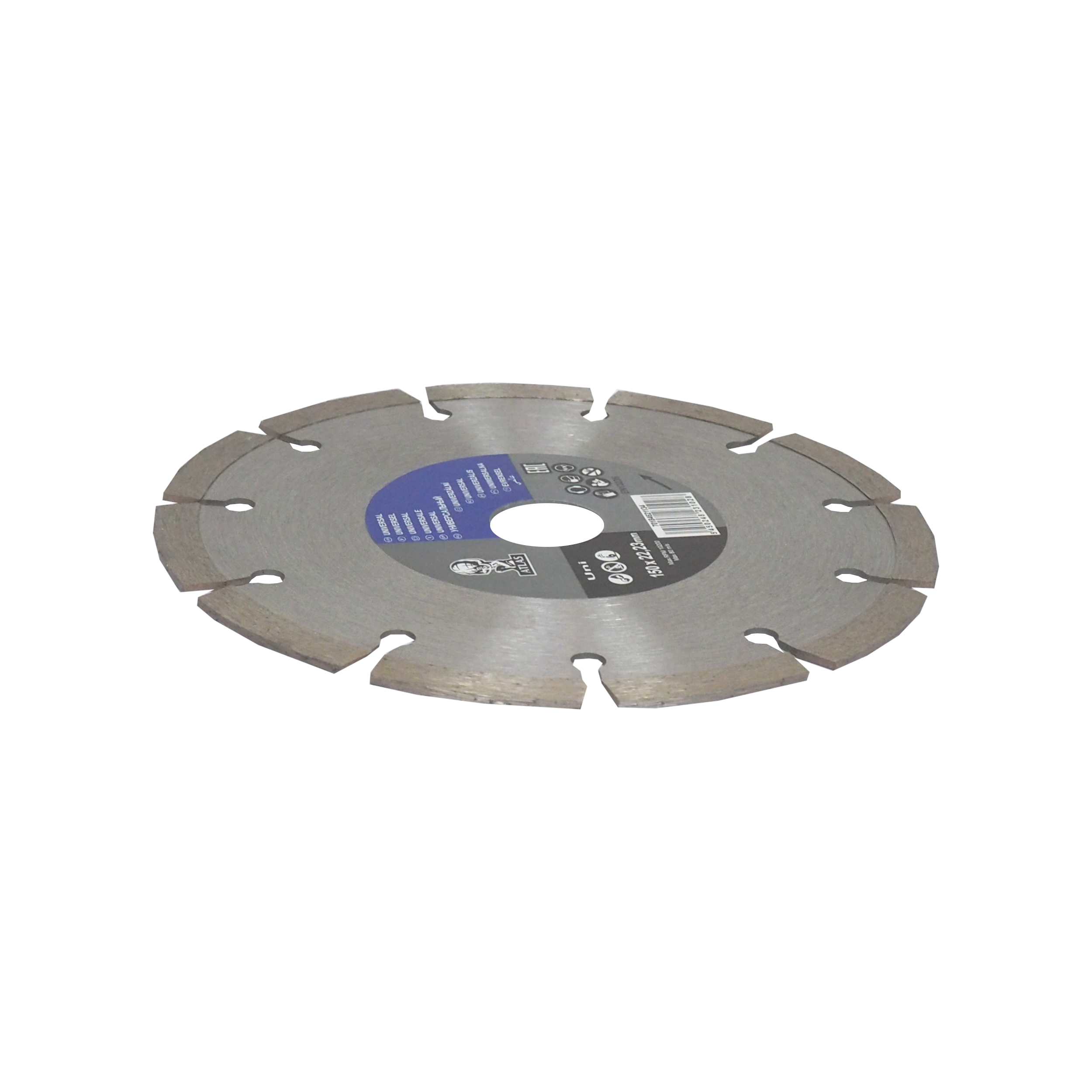 Diamantový kotouč Atlas Universal 150×22,23×2 mm, segmentový