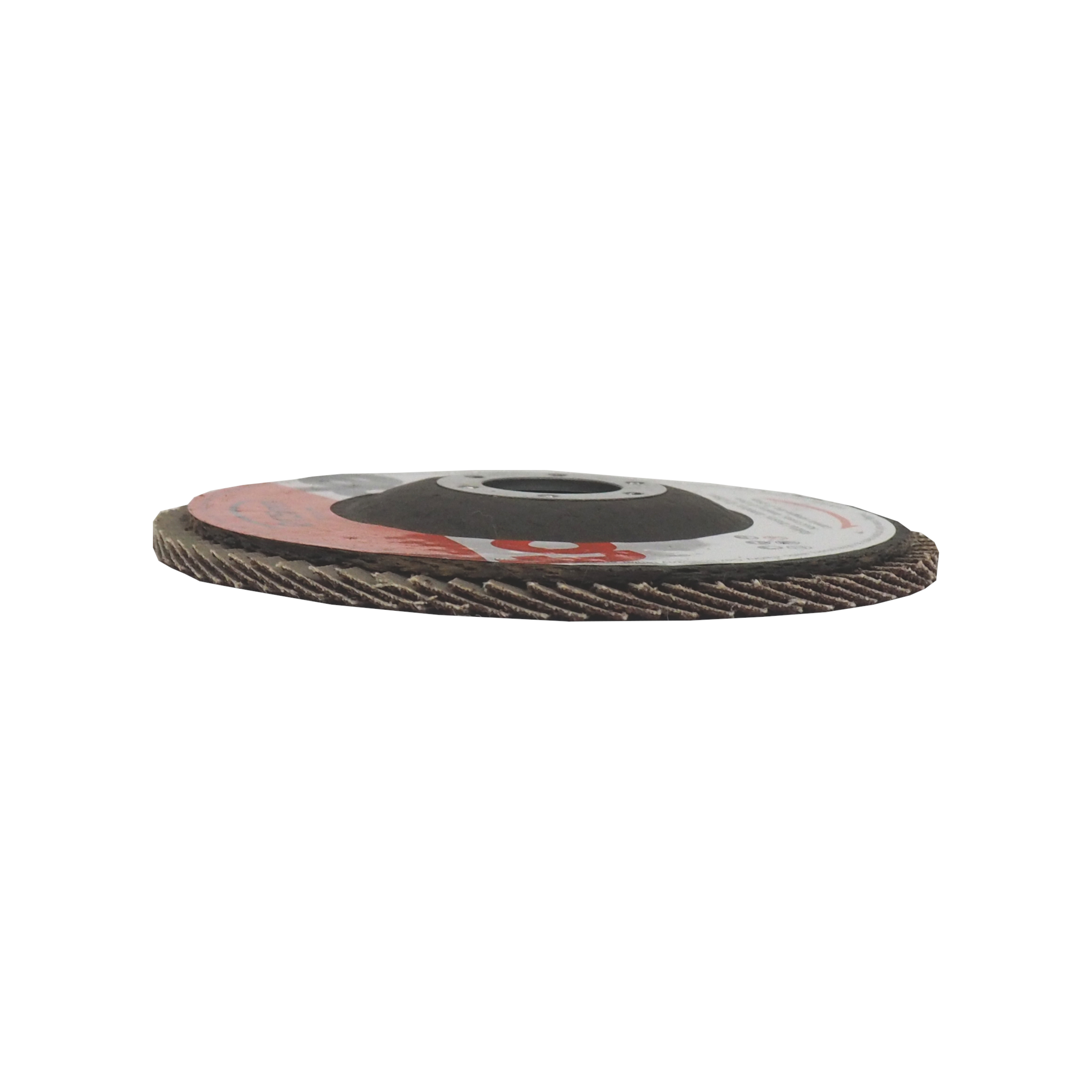 TOPTRADE kotouč brusný lamelový 125 × 22,2 × 2 mm, zrnitost 100 (P100)