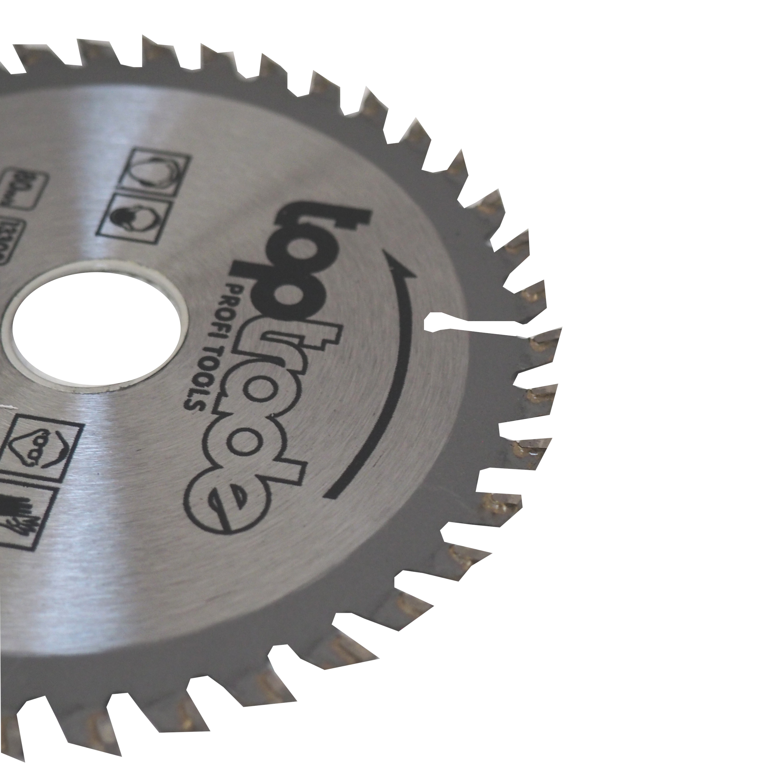 TOPTRADE pilový kotouč na dřevo 250 × 3 × 30/20 mm, 48 zubů, SK