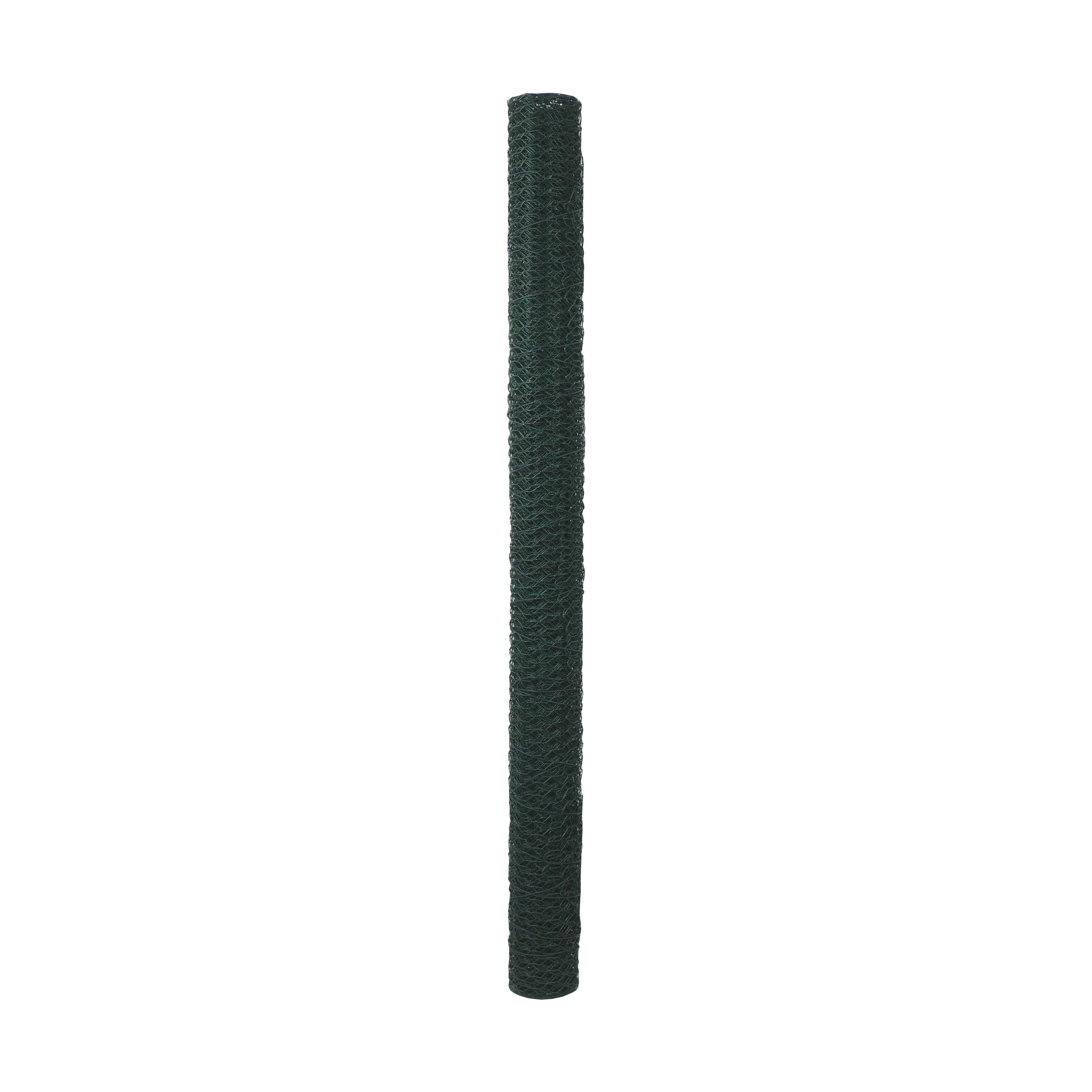 TOPTRADE králičí pletivo, poplastované zelené, oko 25 mm, drát 0,9 mm, 50 cm × 25 m