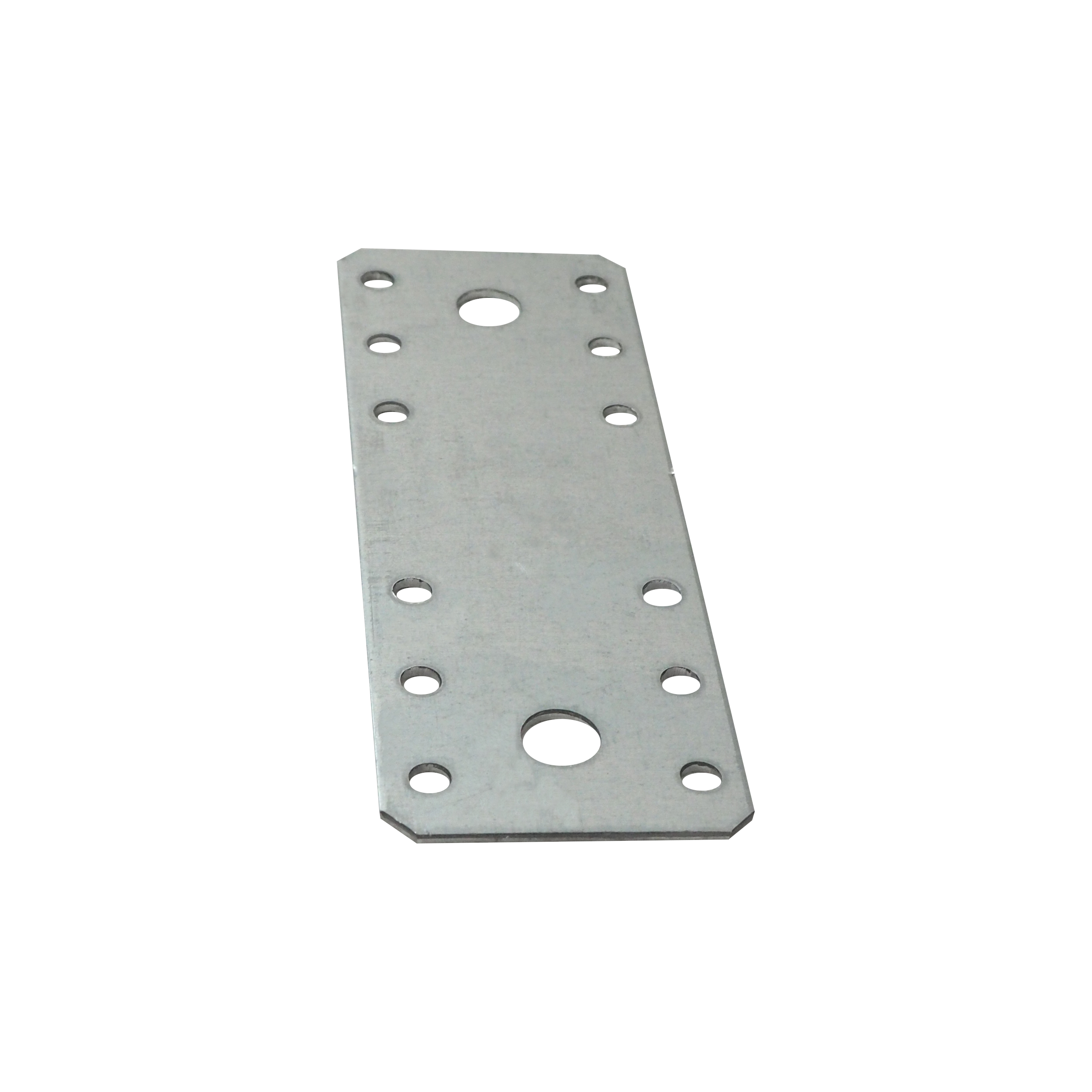 TOPTRADE spojovací deska plochá 155×55×2 mm, pozink (bez prolisu)