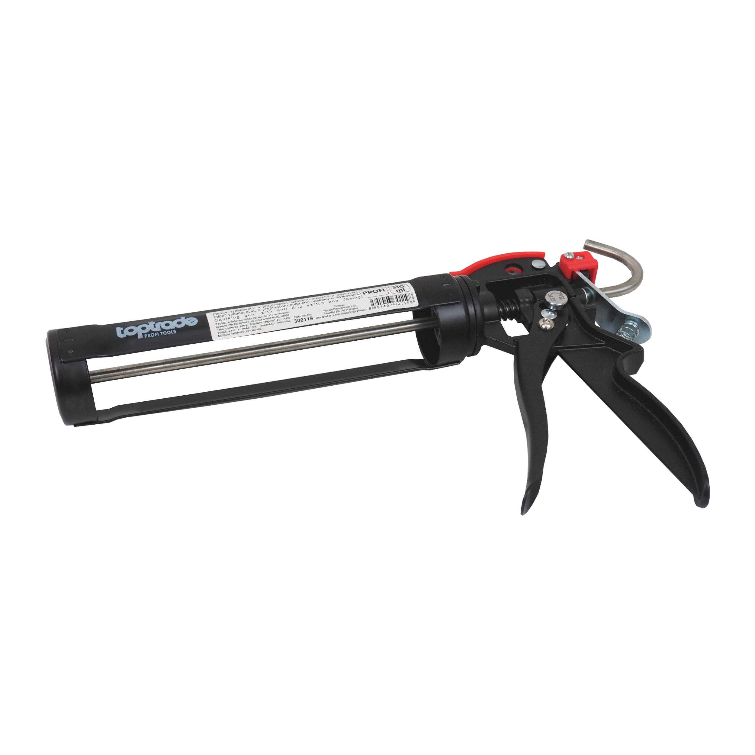 TOPTRADE vytlačovací pistole 310 ml