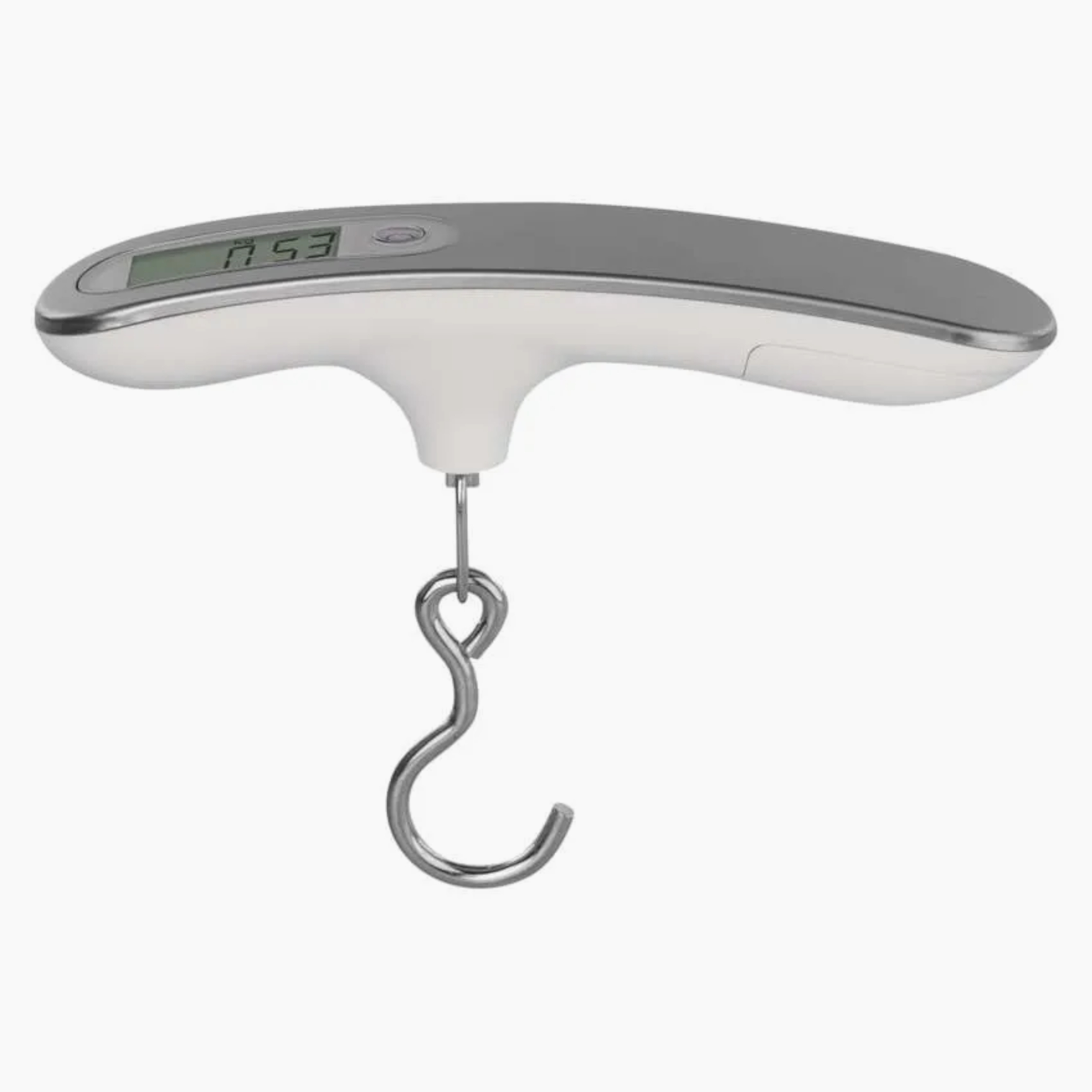 Závěsná digitální váha PT-506, stříbrná, 50 kg