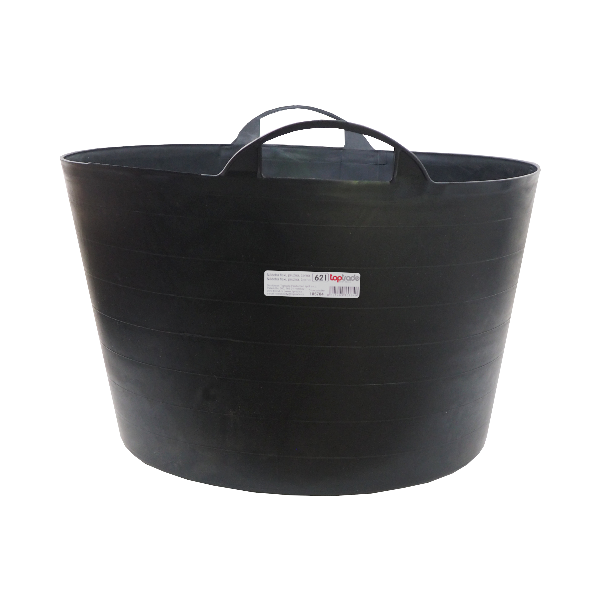 Nádoba FLEXI pružná 62 l – černá