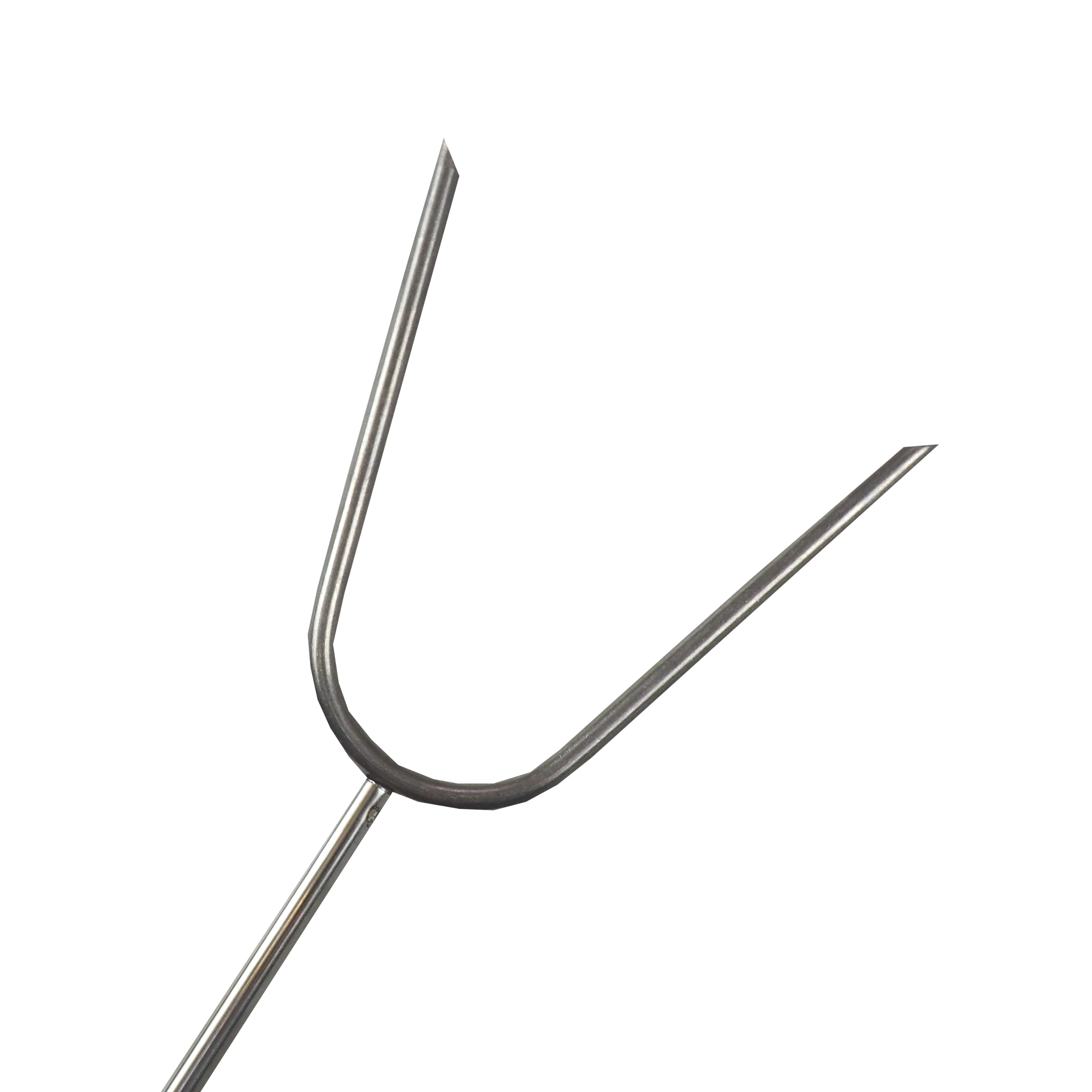 TOPTRADE teleskopická opékací vidlice 25–86 cm – nerez, plastová rukojeť