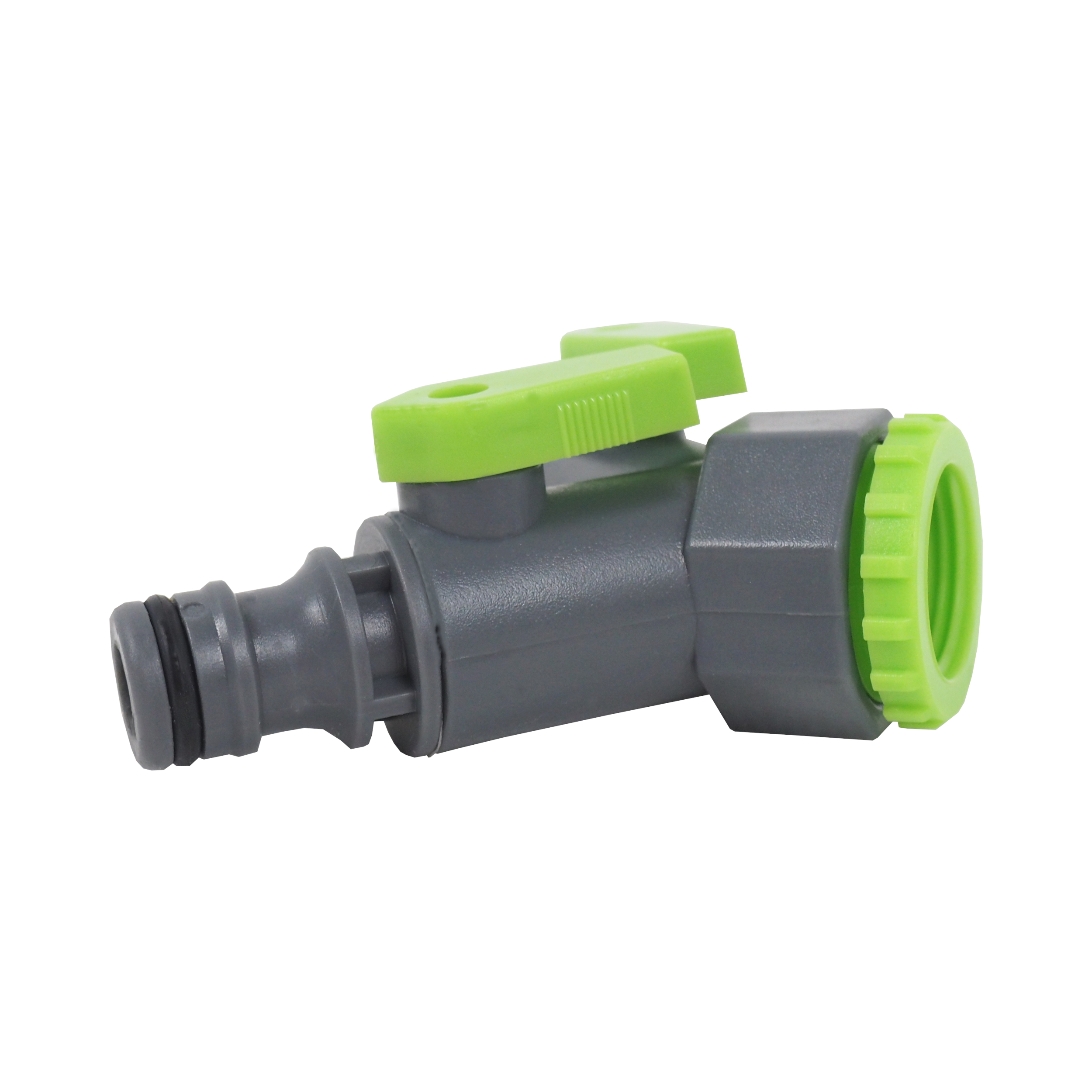 TOPTRADE rozdvojka s ventily 3/4" na 2 rychlospojky