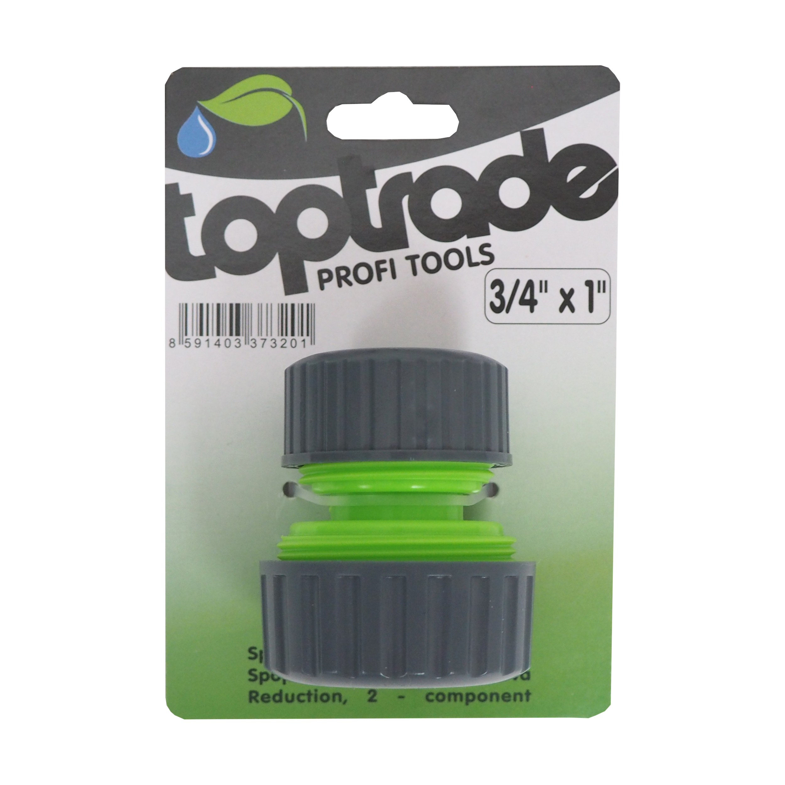 TOPTRADE spojka – redukce dvousložková 3/4" x 1"