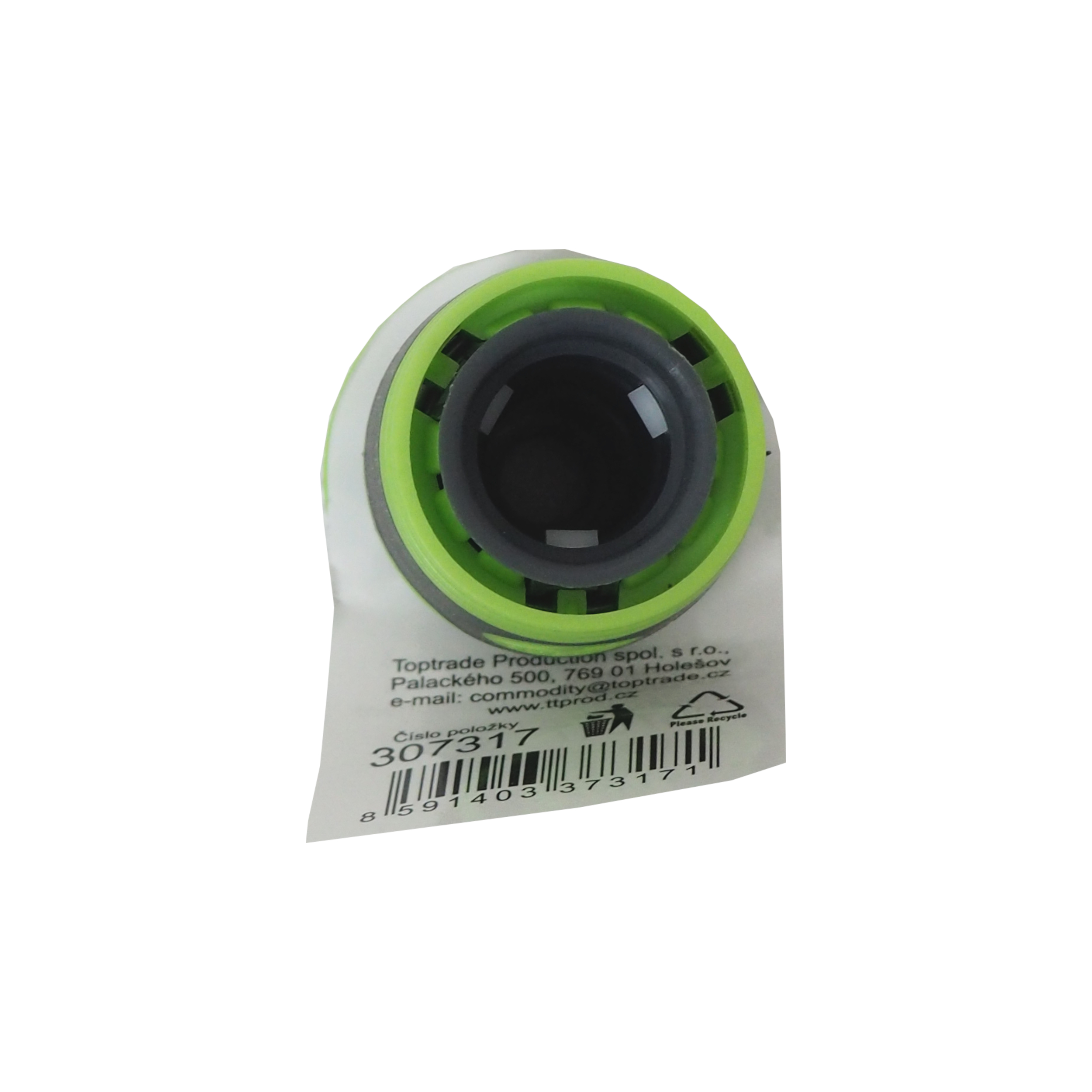 TOPTRADE rychlospojka dvousložková 3/4", sada 20 ks