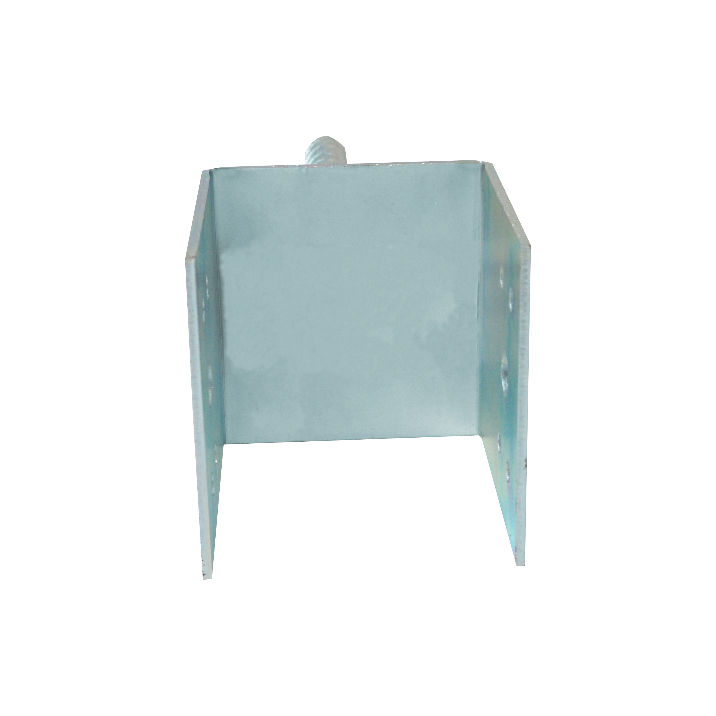 TOPTRADE kotevní patka U do betonu 120 × 90 mm, pozink, 3 mm