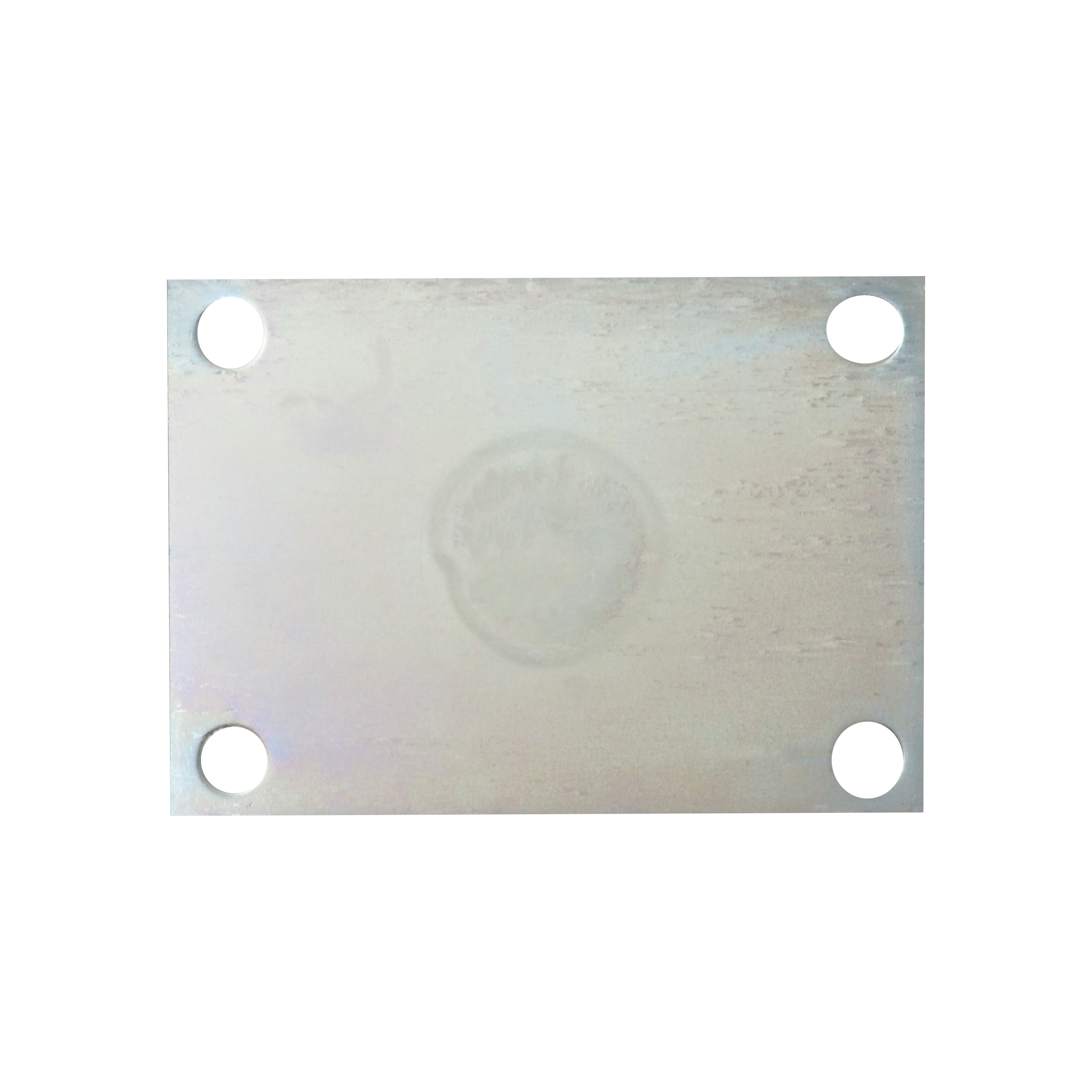 TOPTRADE kotevní patka U 120×90 mm na šrouby – pozink 3 mm