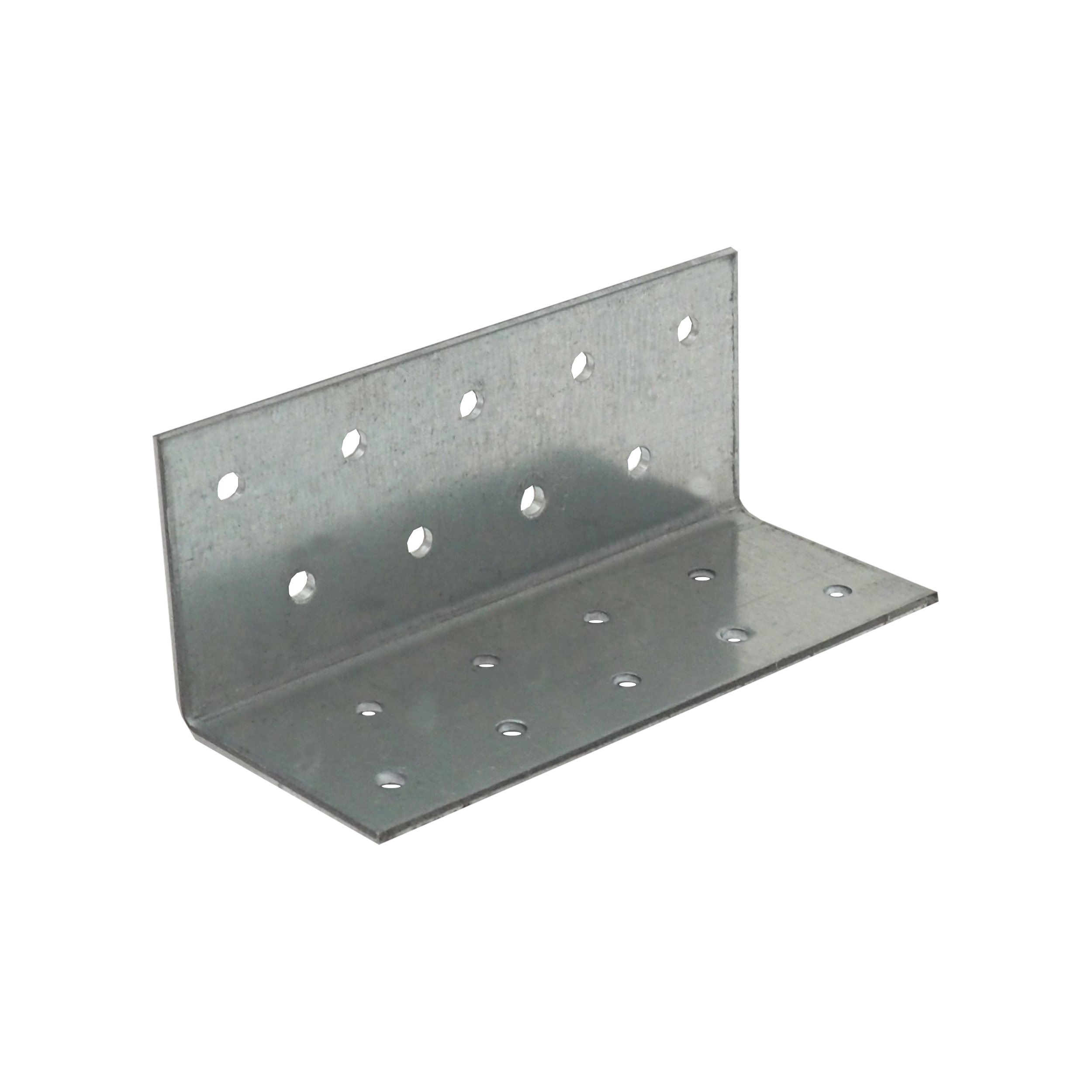 TOPTRADE spojovací úhelník 90° 40×40×150×2 mm – bez prolisu, pozink