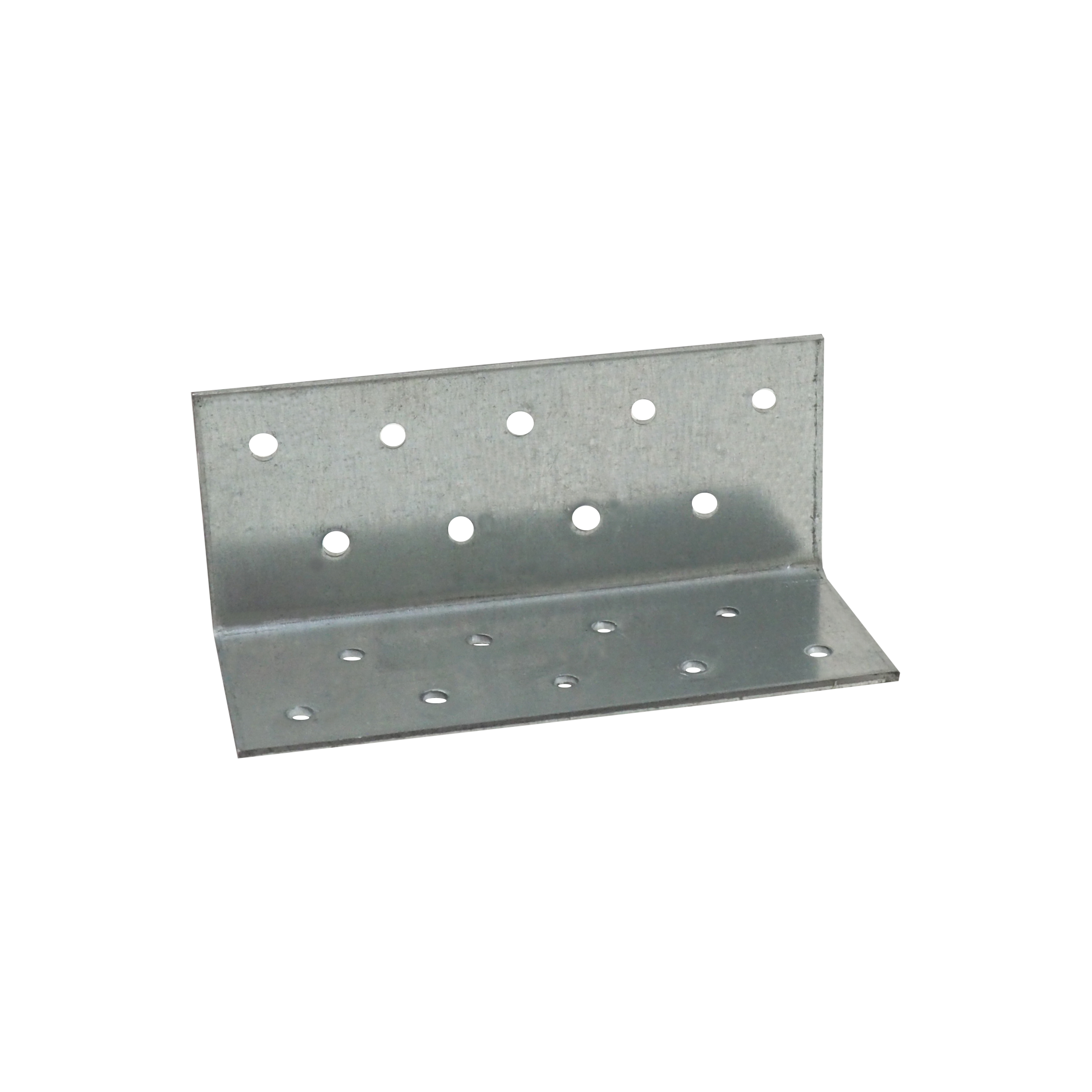 TOPTRADE spojovací úhelník 90° 40×40×150×2 mm – bez prolisu, pozink