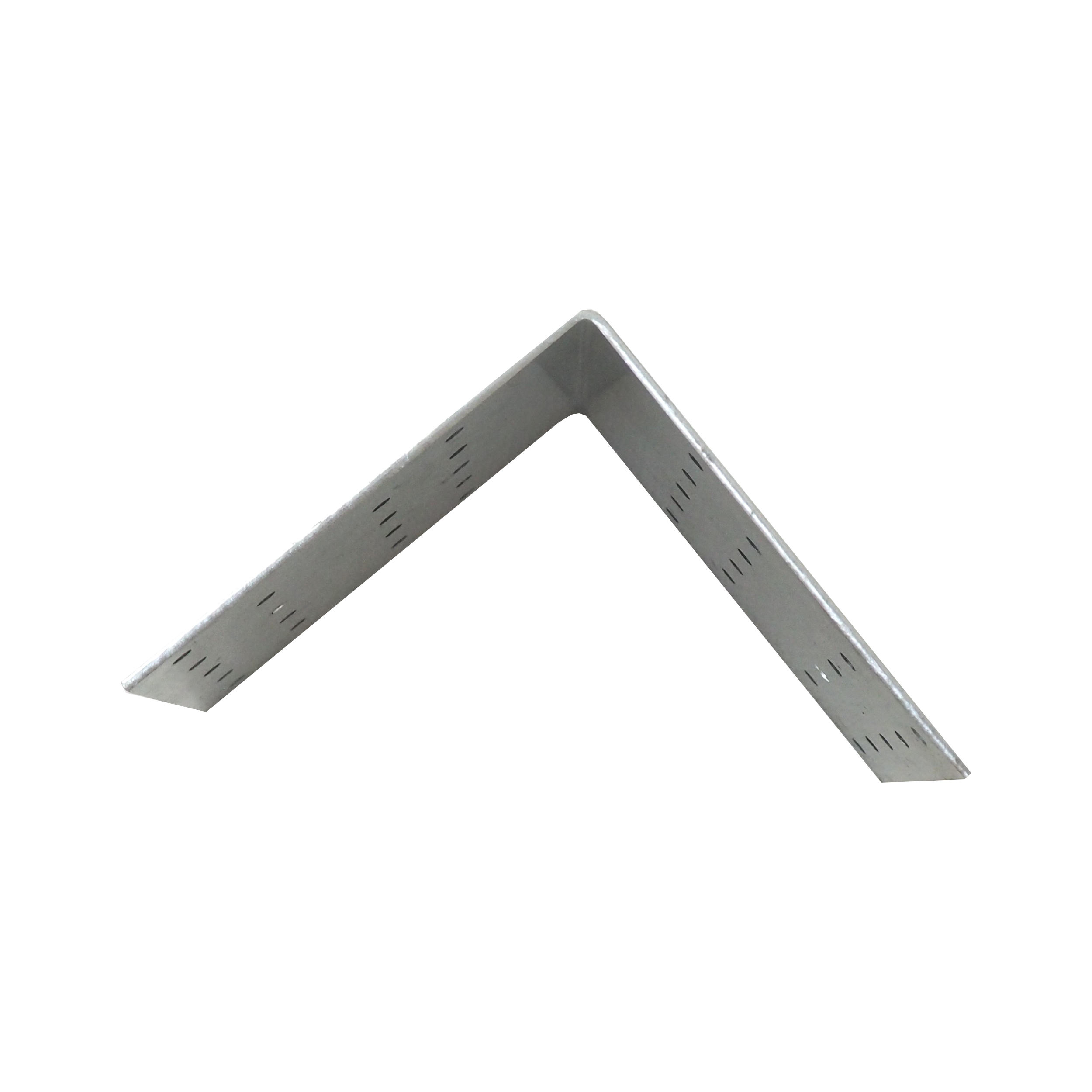 TOPTRADE spojovací úhelník 90° 100×100×100×2 mm, bez prolisu, pozink