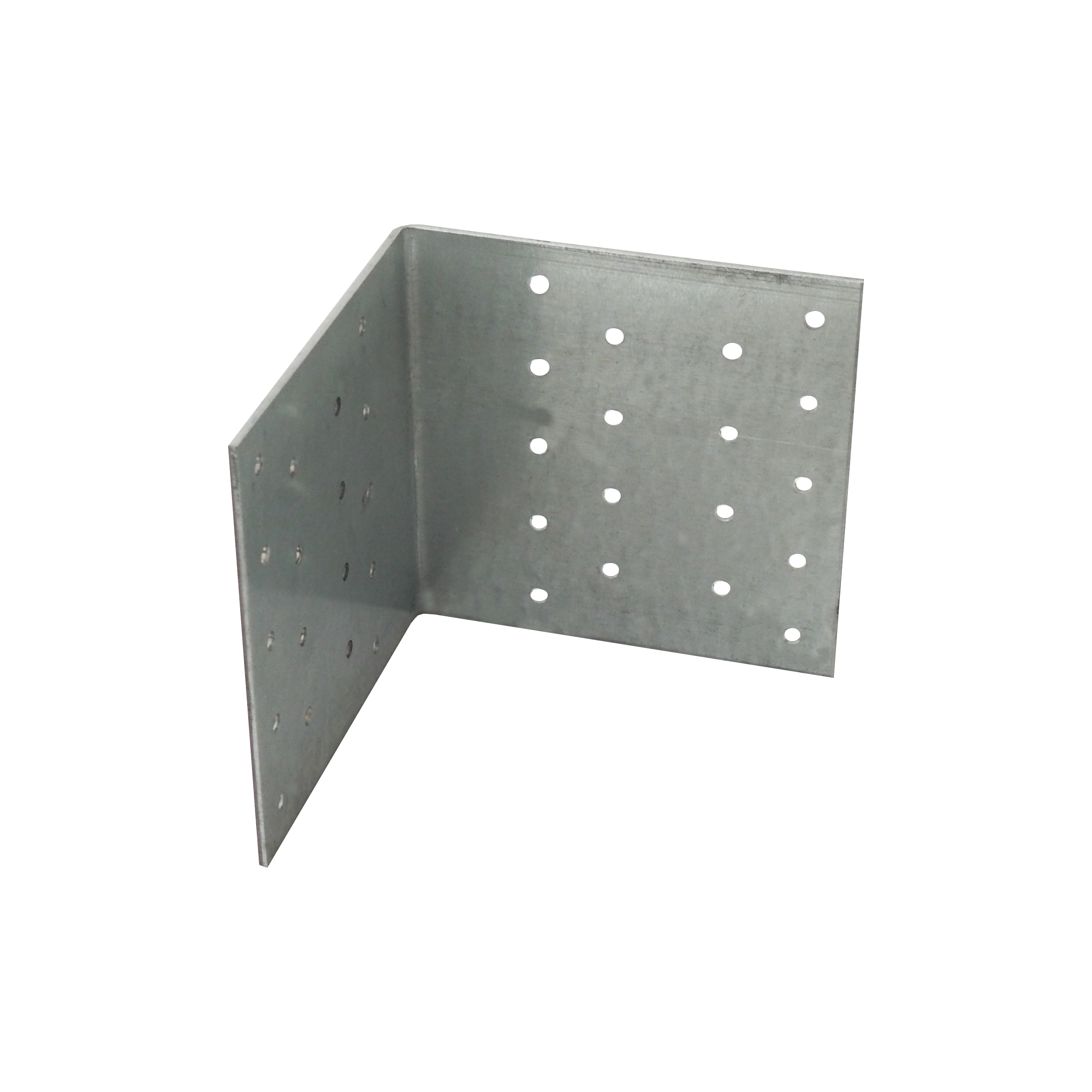 TOPTRADE spojovací úhelník 90° 100×100×100×2 mm, bez prolisu, pozink