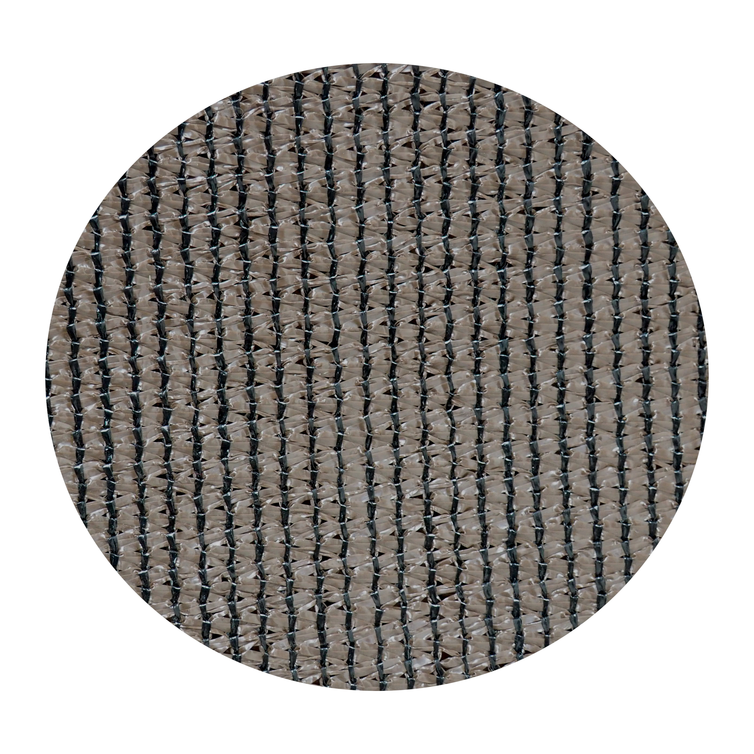 TOPTRADE stínící síť hnědá 1×10 m, 150 g/m², 90 %