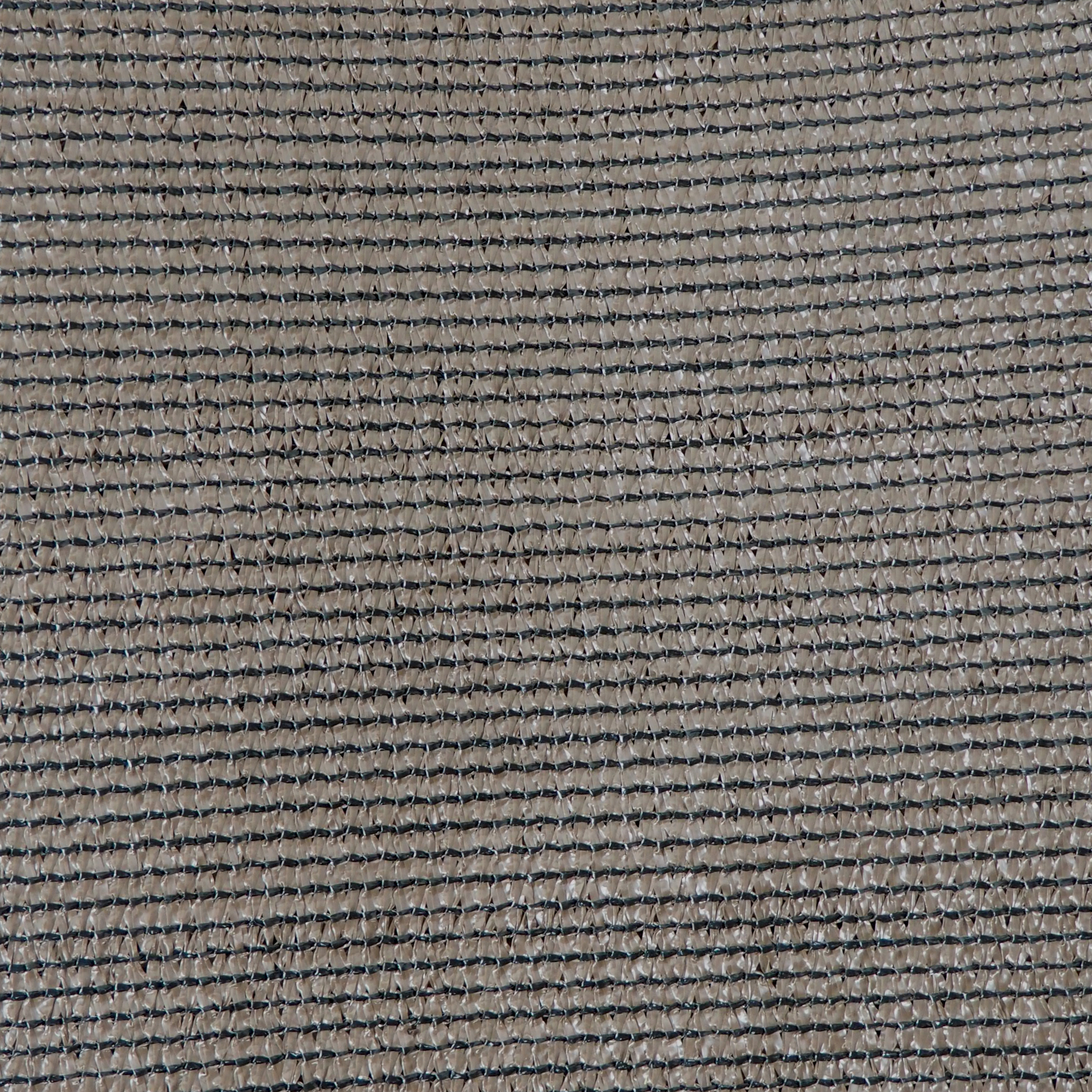 TOPTRADE stínící síť hnědá 2 × 50 m, 150 g/m² (90 % stínění)