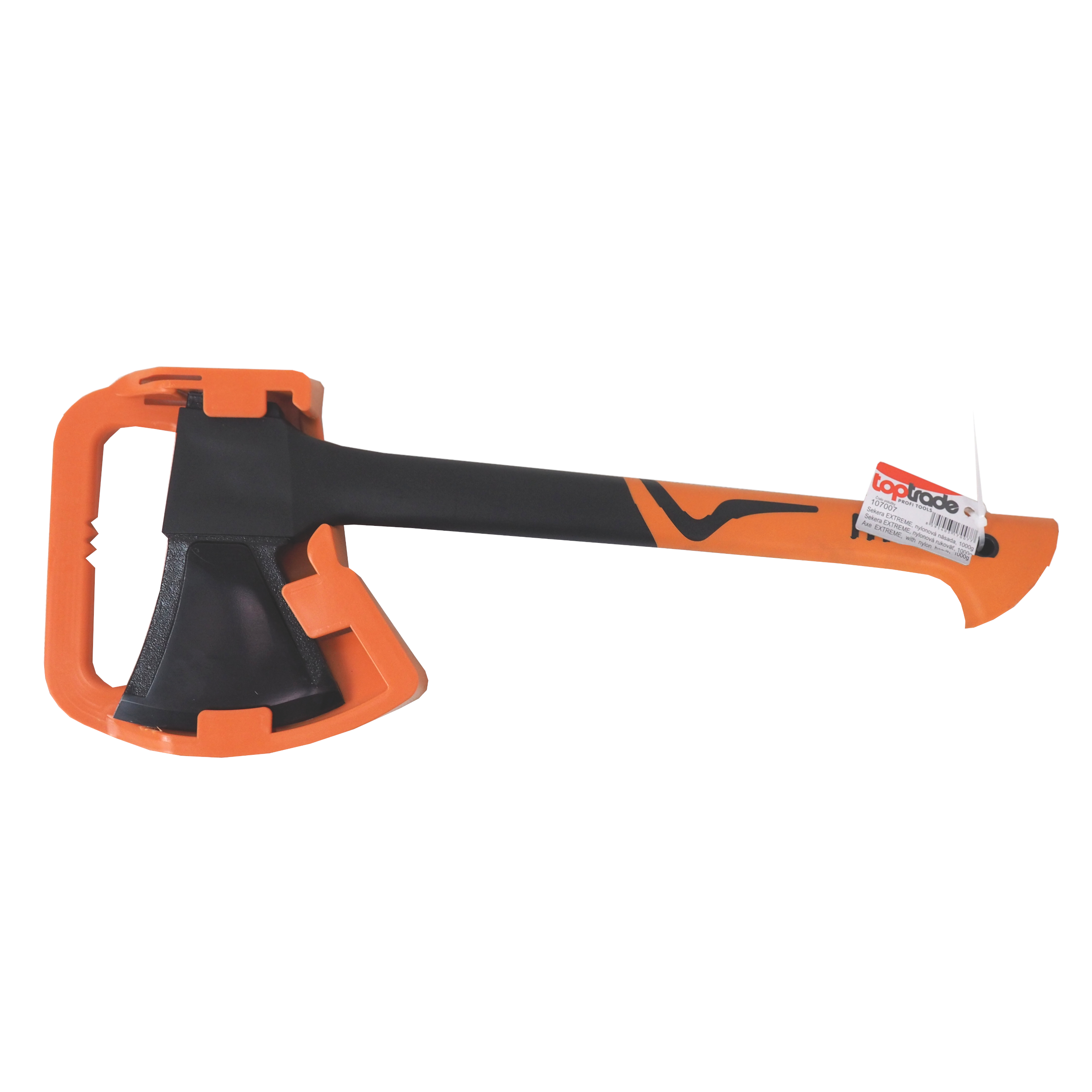 TOPTRADE EXTREME sekera 1000 g, nylonová násada 445 mm