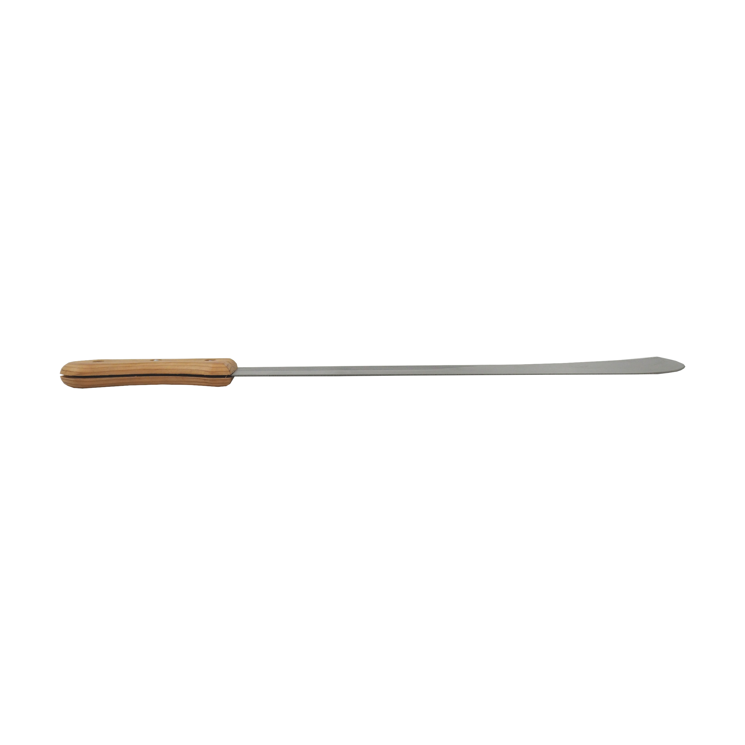 TOPTRADE mačeta ocelová s dřevěnou rukojetí, čepel 20" (700 mm)