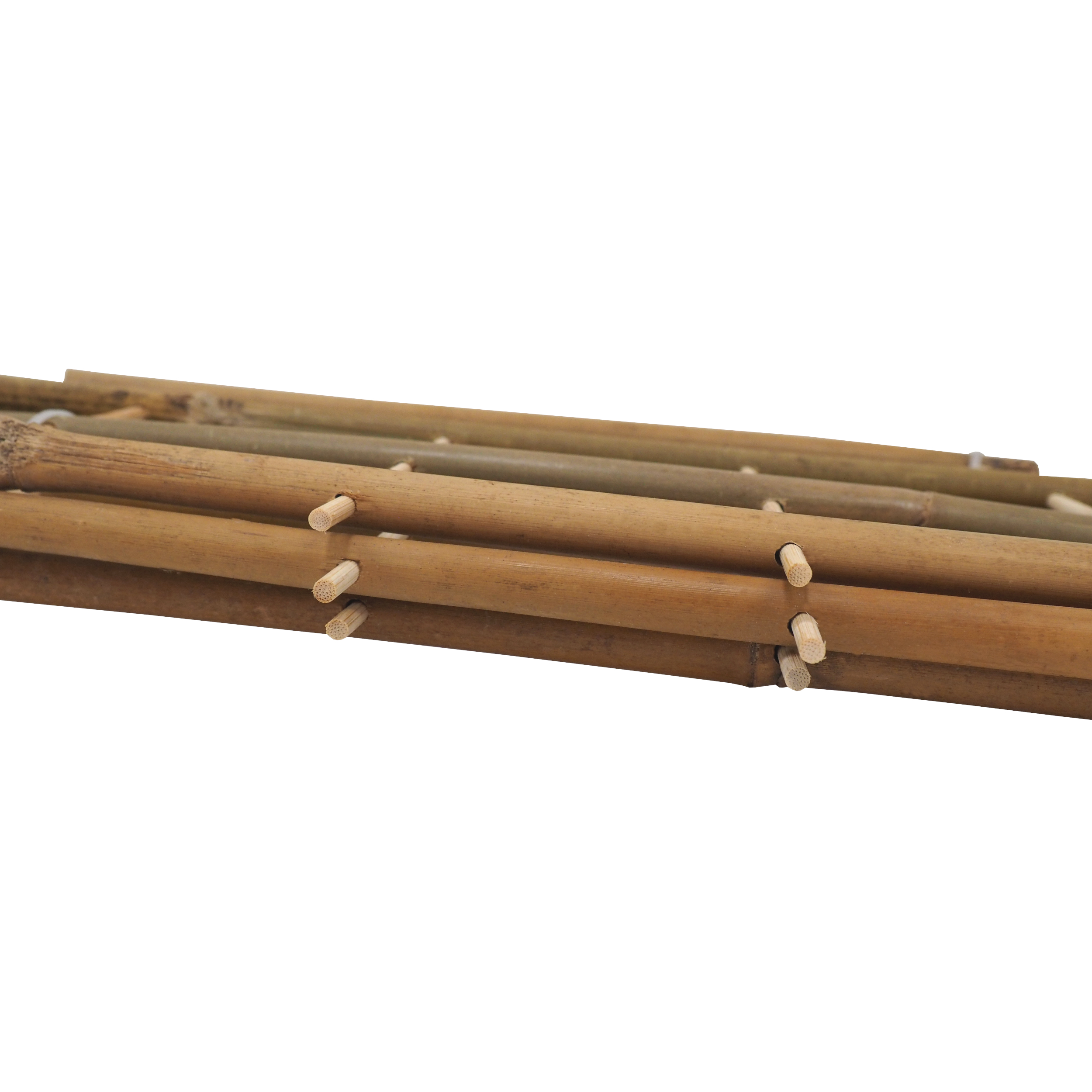 TOPTRADE bambusová mřížka na rostliny 45 × 23 cm – sada 3 ks
