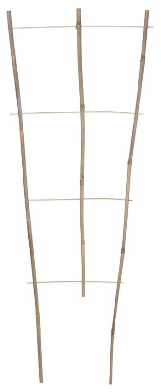 TOPTRADE bambusová mřížka na rostliny 120 × 44 cm