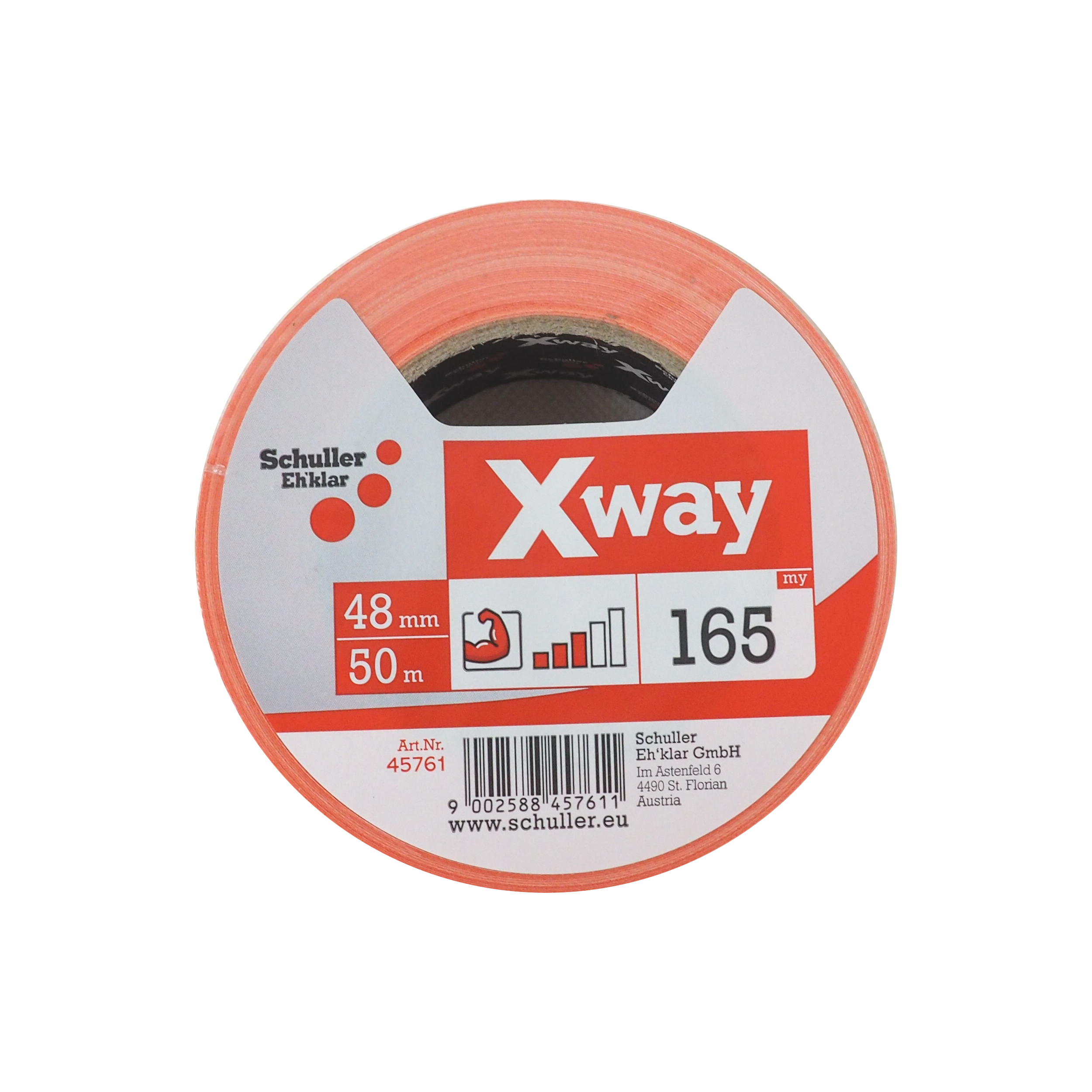 Páska stavební tkaninová X-WAY oranžová 48 mm × 50 m
