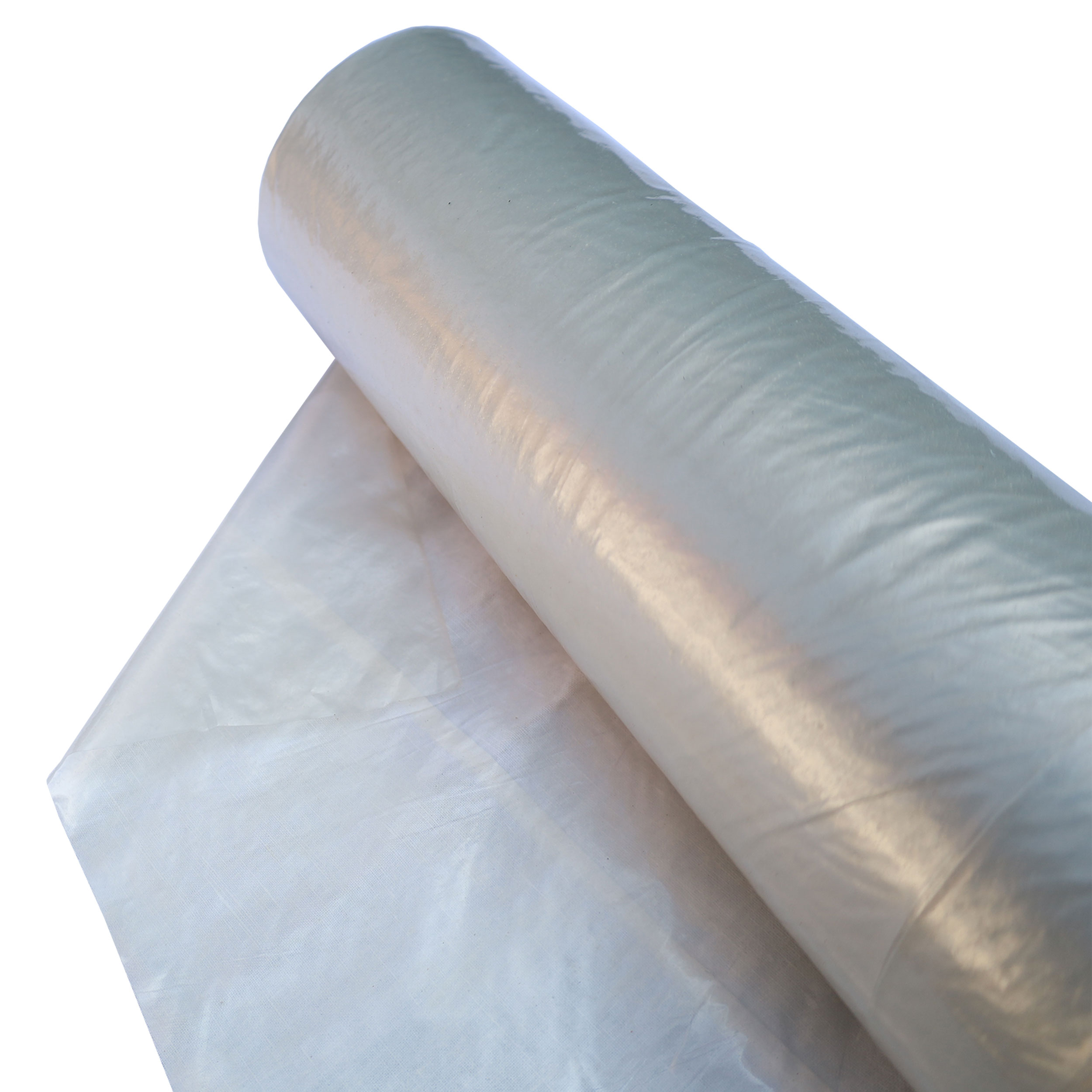 TOPTRADE stavební fólie LDPE 180 µm, polorukáv 1×50 m (po rozložení 2 m), 16,5 kg