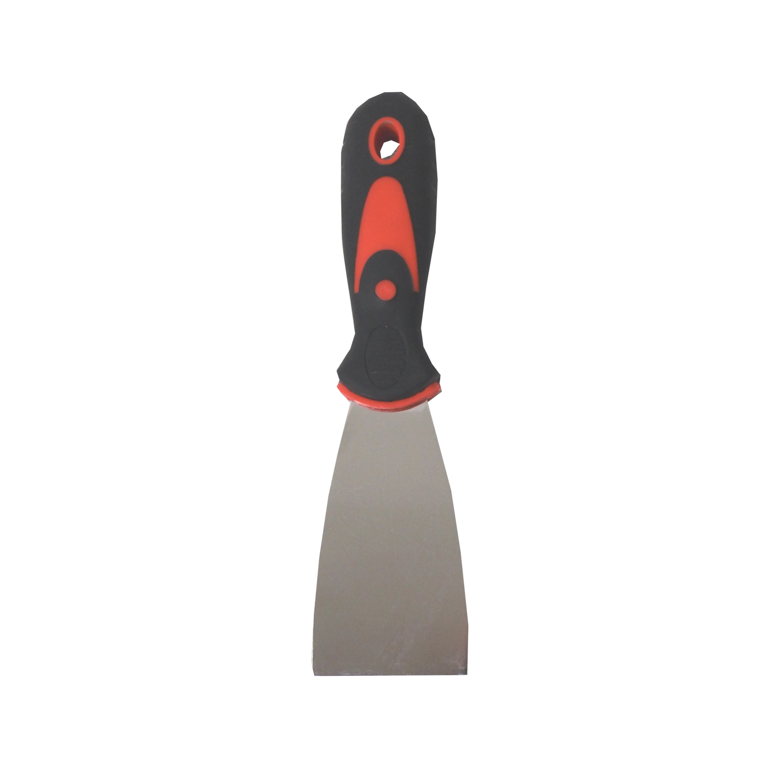 TOPTRADE špachtle nerezová s gumovou ergonomickou rukojetí 50 mm