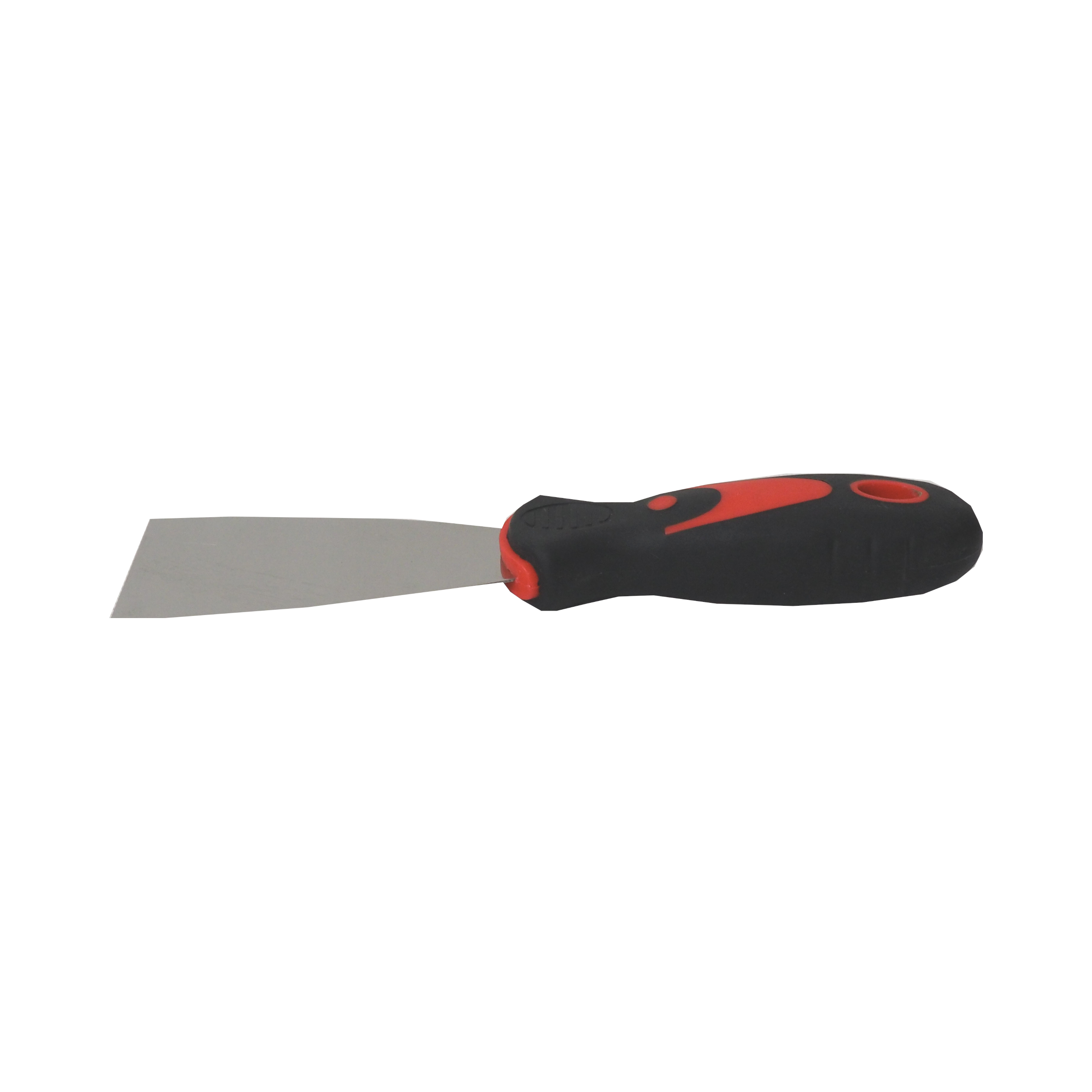 TOPTRADE špachtle nerezová s gumovou ergonomickou rukojetí 50 mm
